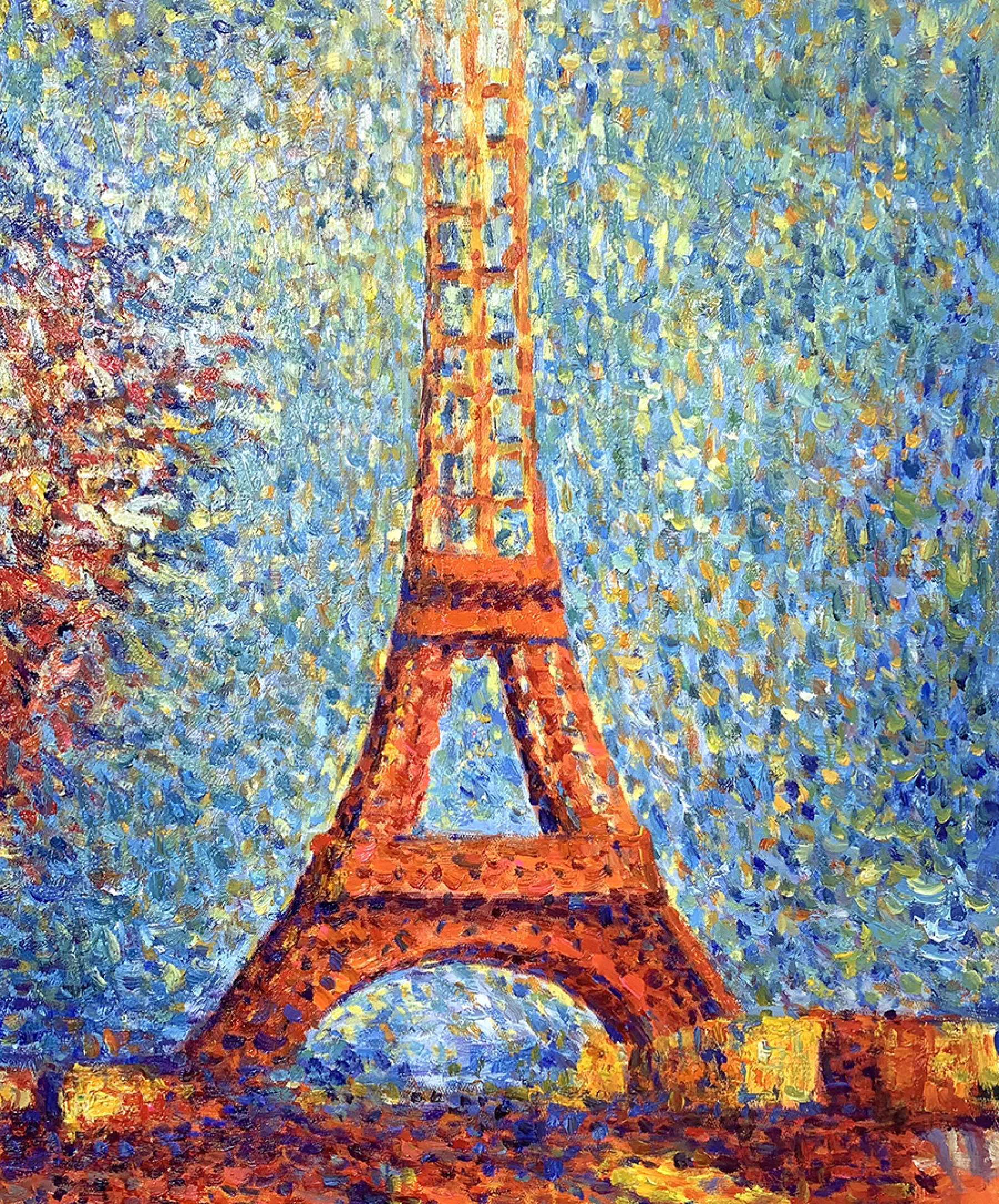 Galerie Mont The Eiffel Tower - Georges Seurat^ Seurat