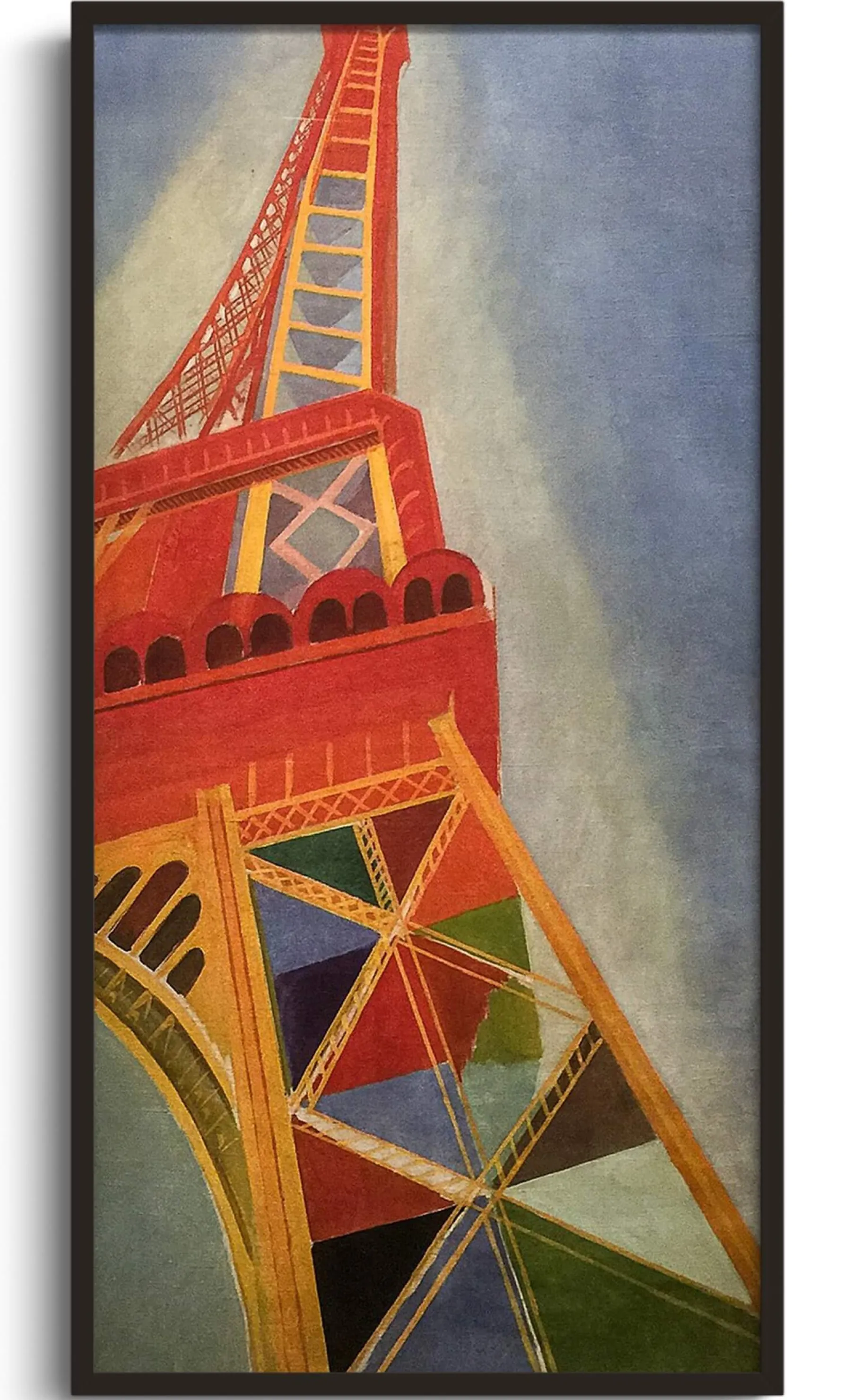 Galerie Mont The Eiffel Tower I - Robert Delaunay^ Delaunay