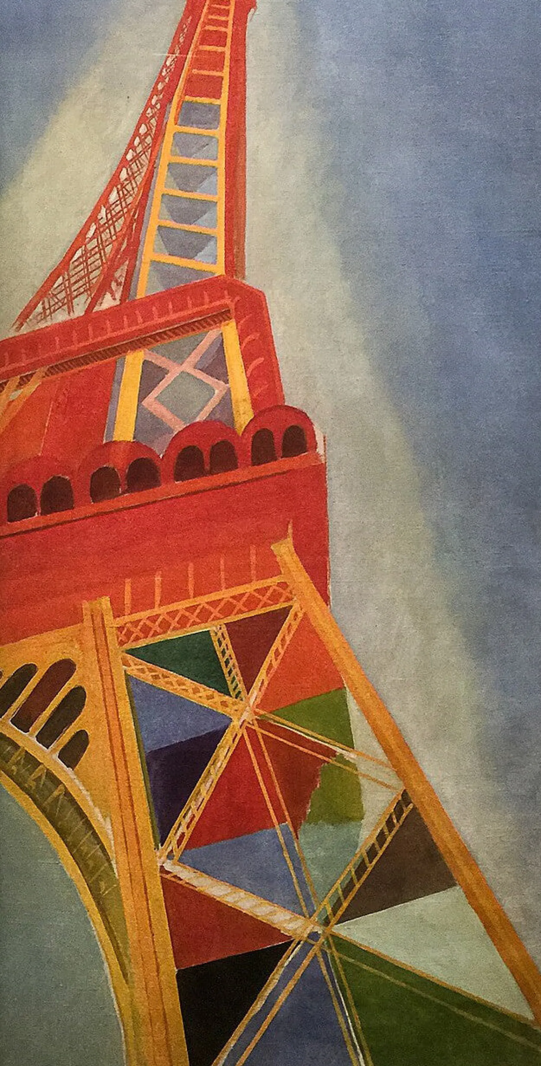 Galerie Mont The Eiffel Tower I - Robert Delaunay^ Delaunay