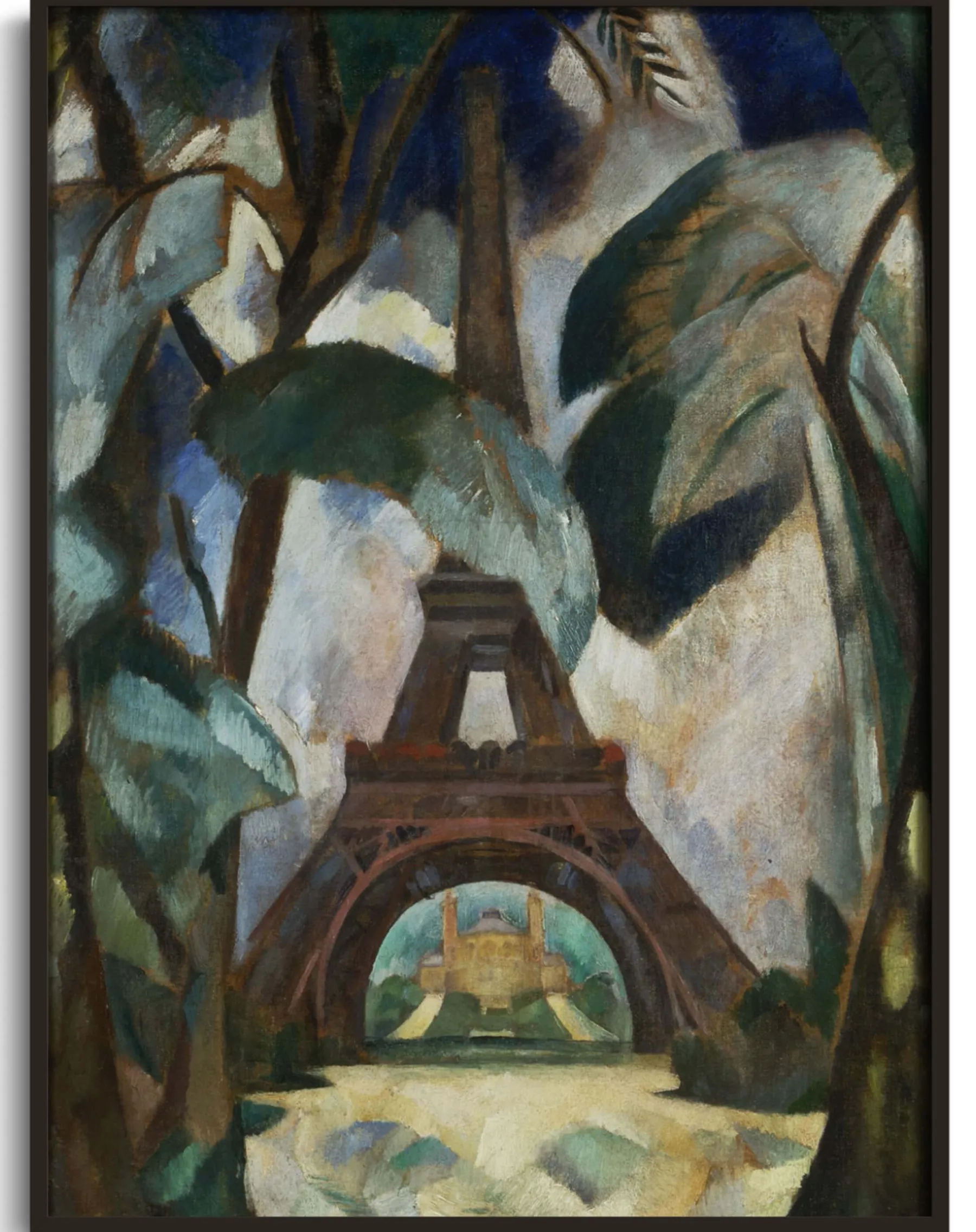 Galerie Mont The Eiffel Tower II - Robert Delaunay^ Delaunay