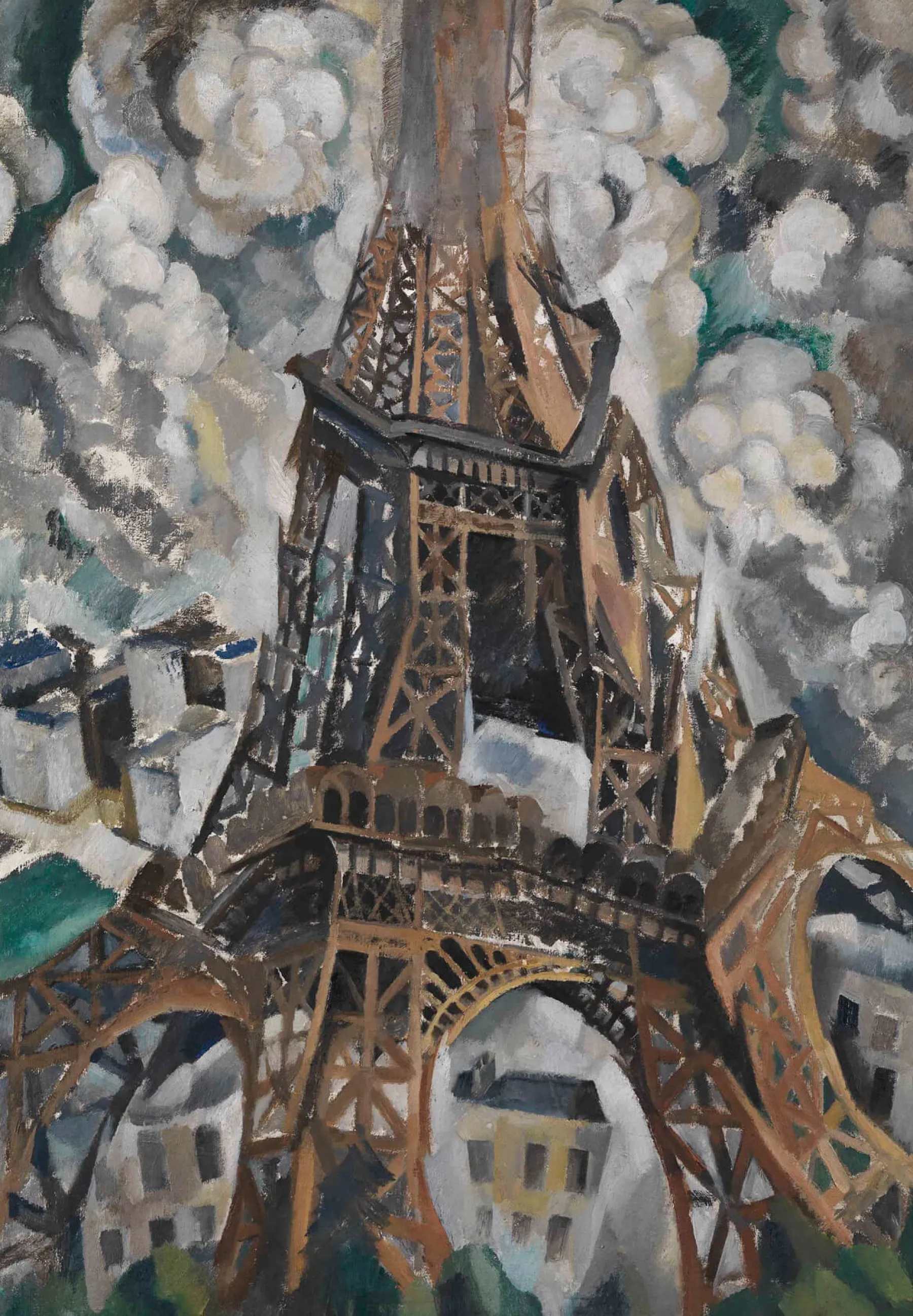 Galerie Mont The Eiffel Tower III - Robert Delaunay^ Delaunay