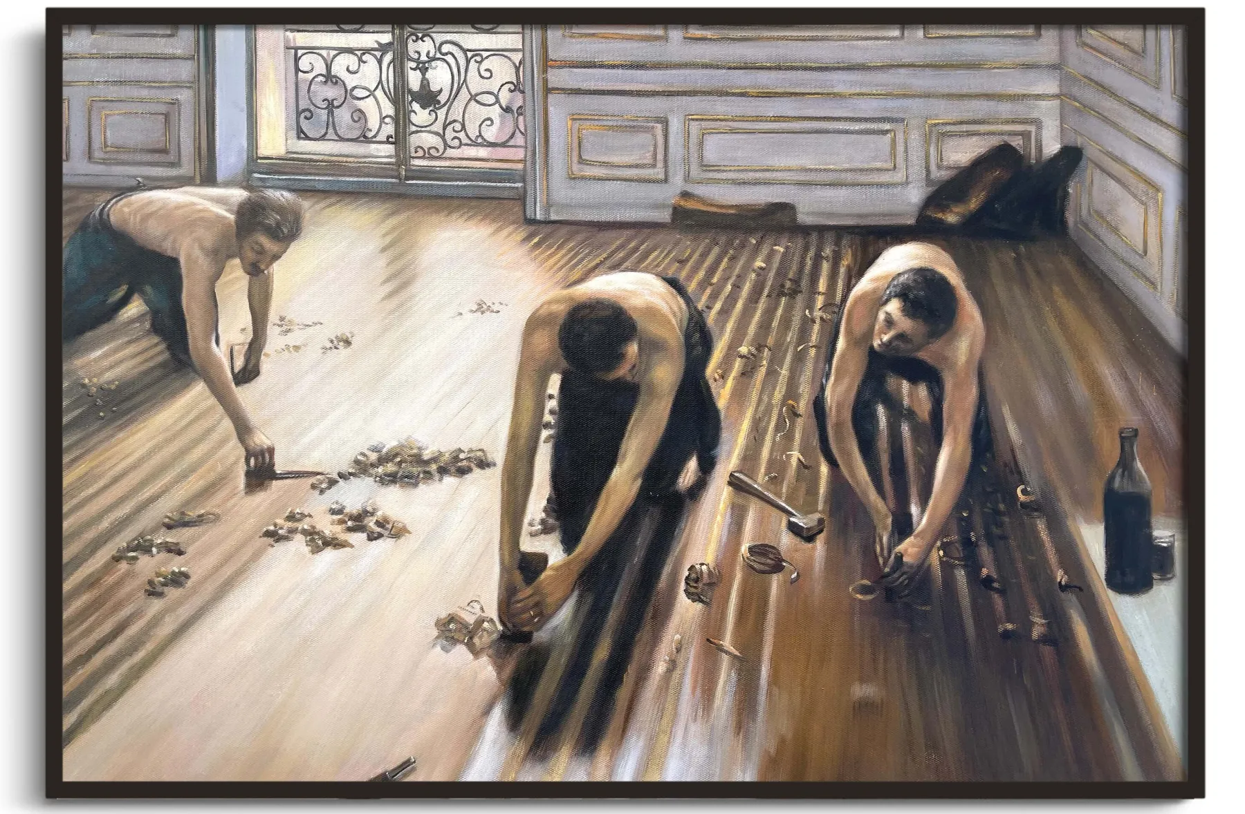 Galerie Mont The Floor Scrapers – Gustave Caillebotte^ Caillebotte