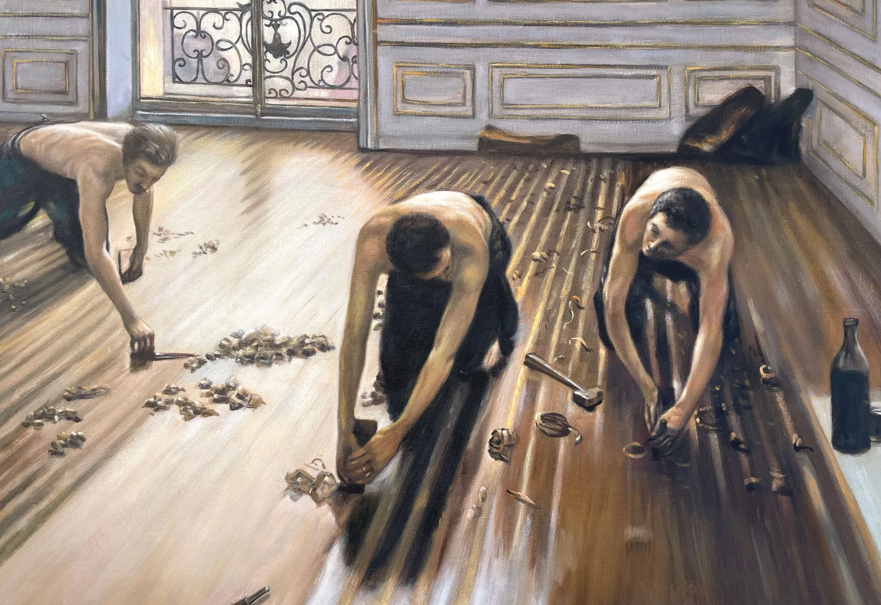 Galerie Mont The Floor Scrapers – Gustave Caillebotte^ Caillebotte
