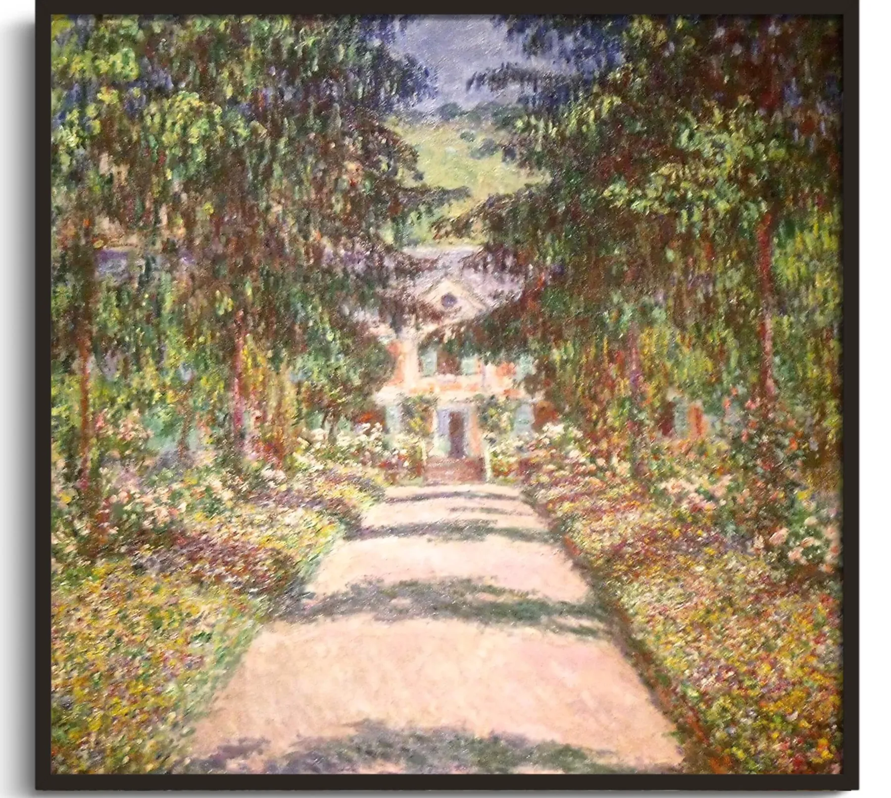 Galerie Mont The Great Alley at Giverny - Claude Monet^ Monet