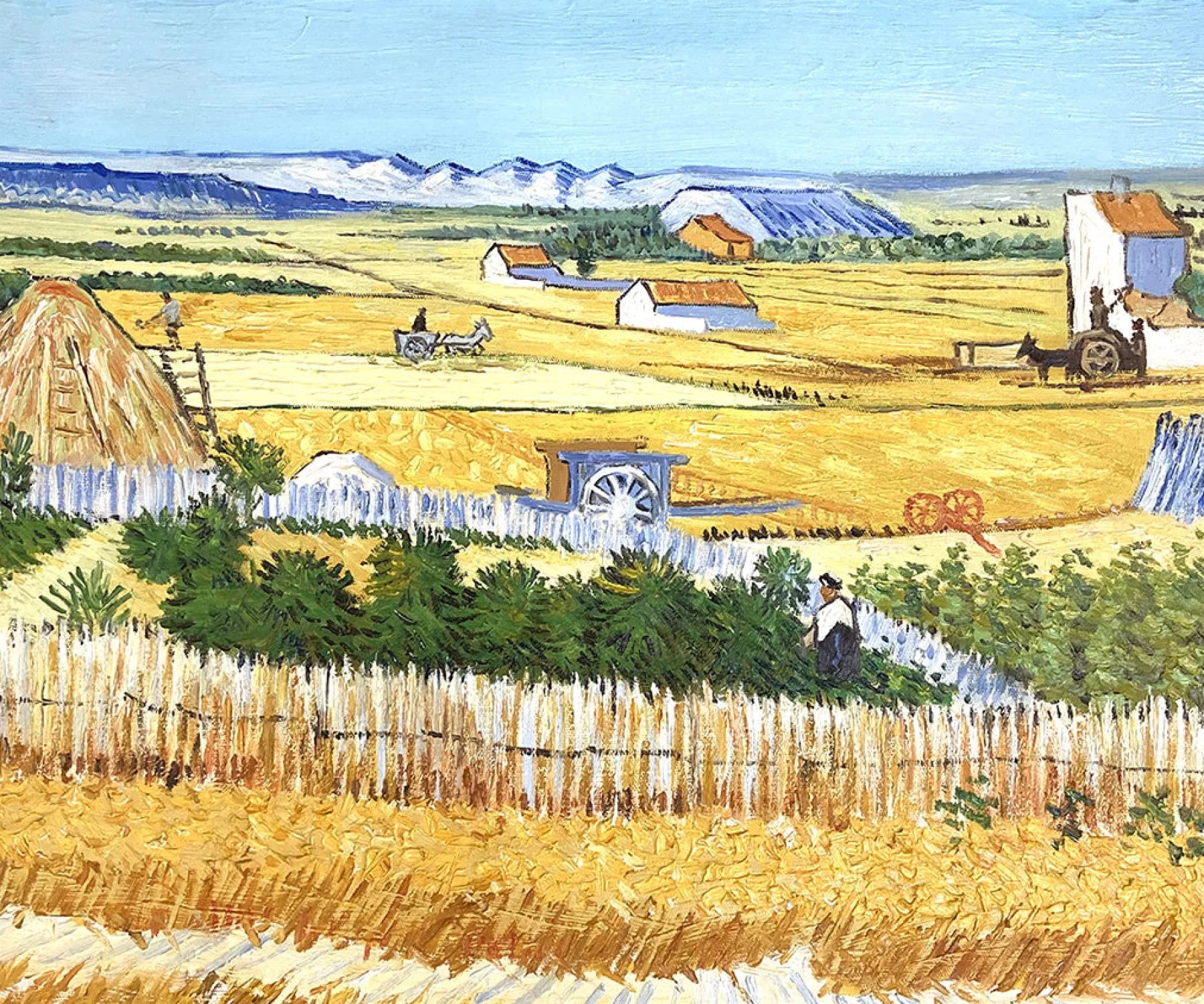 Galerie Mont The Harvest - Vincent Van Gogh^ Van Gogh