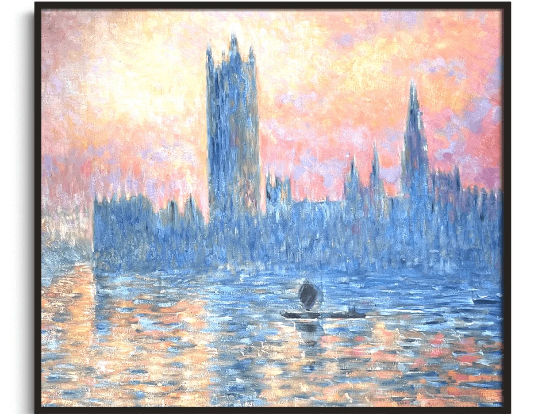 Galerie Mont The Houses of Parliament, Sunset - Claude Monet^ Monet