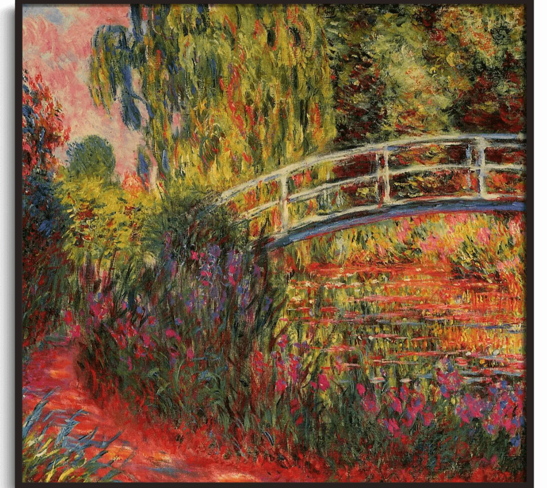 Galerie Mont The Japanese Bridge - Claude Monet^ Monet