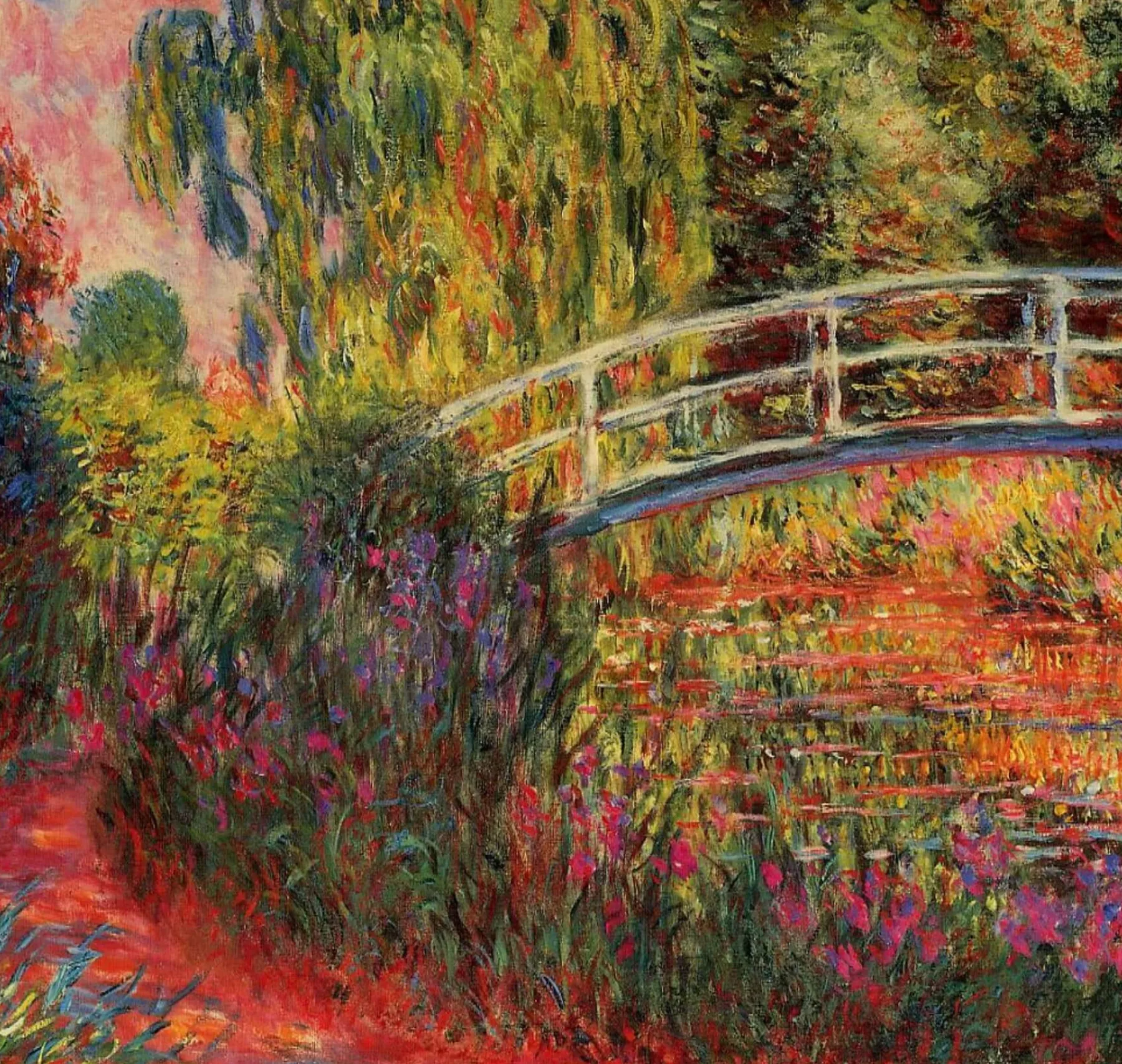Galerie Mont The Japanese Bridge - Claude Monet^ Monet