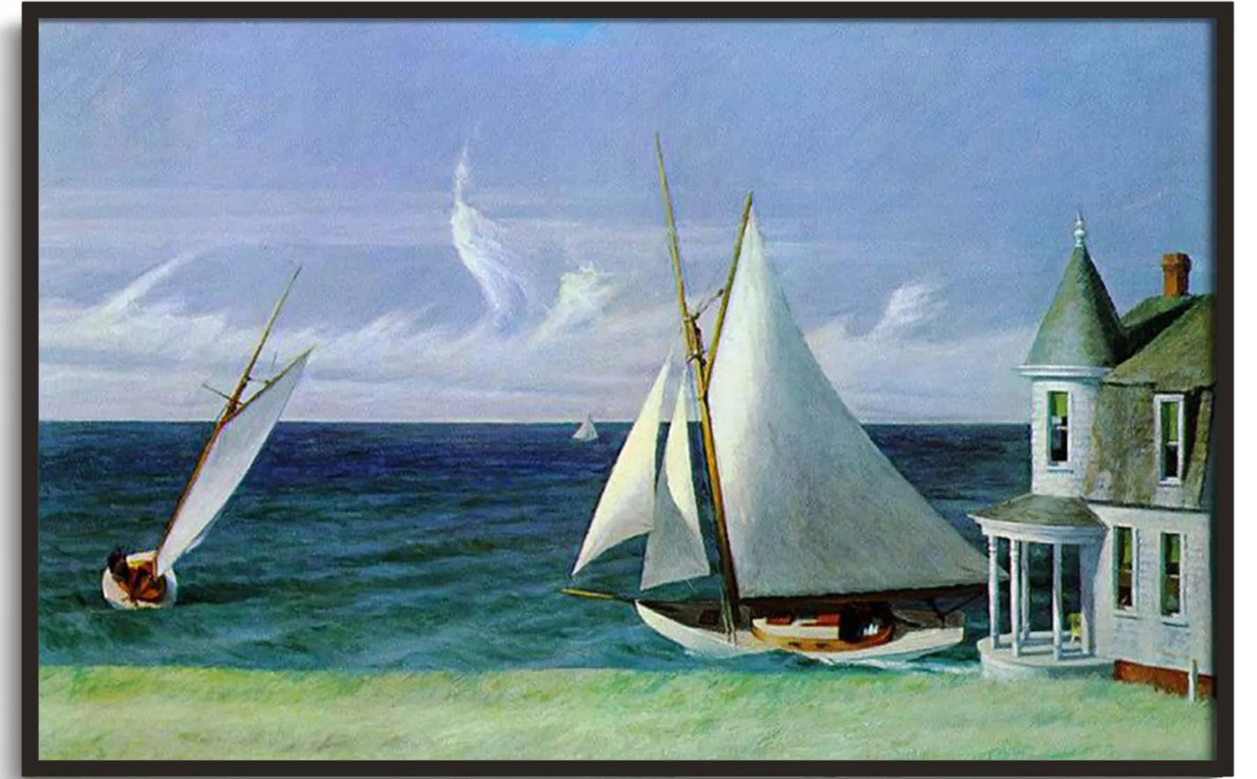 Galerie Mont The Lee Shore - Edward Hopper^ Hopper