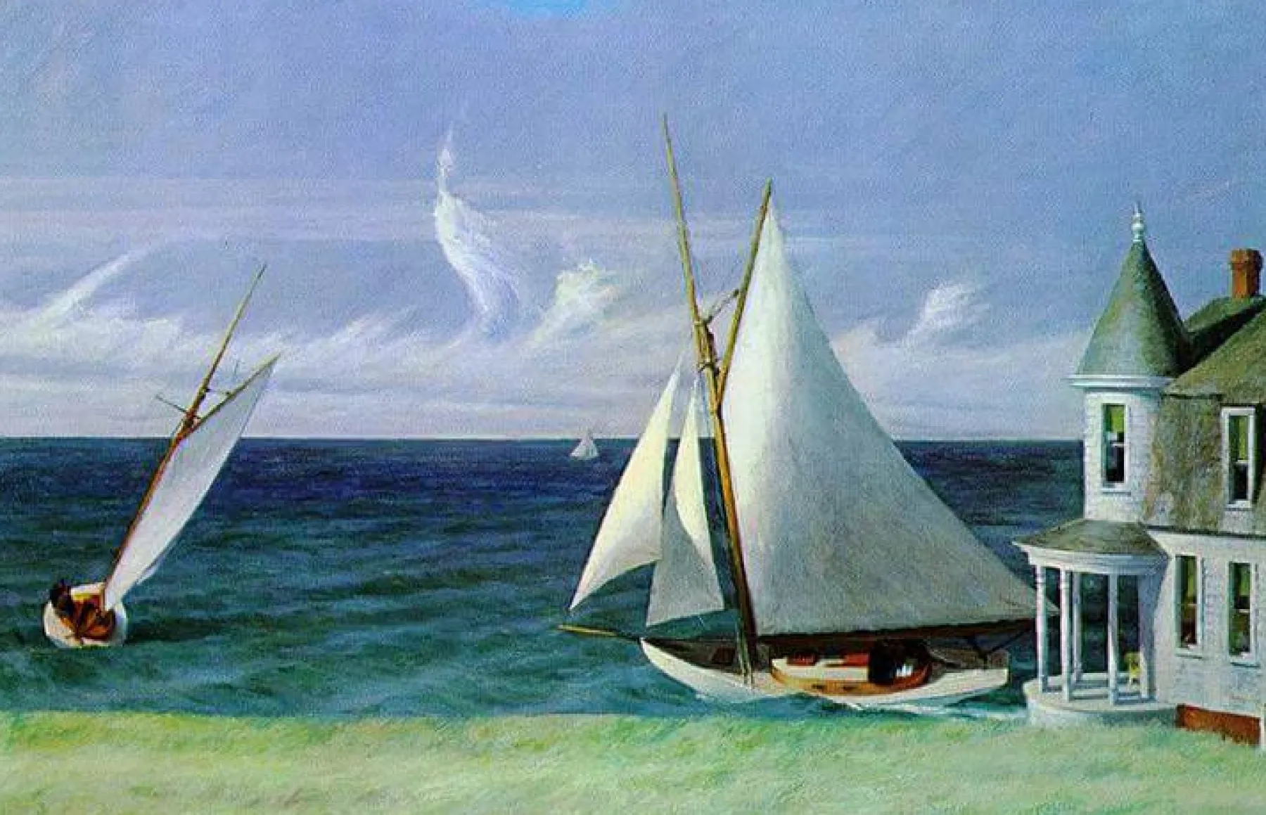 Galerie Mont The Lee Shore - Edward Hopper^ Hopper