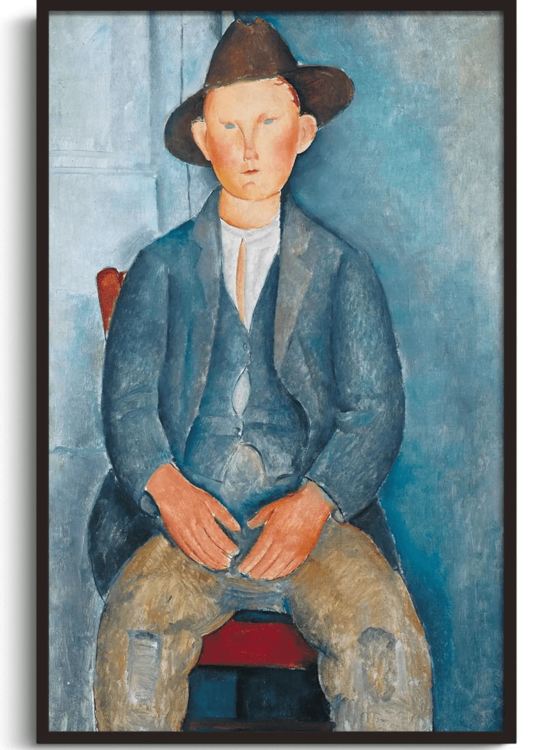 Galerie Mont The Little Peasant - Amedeo Modigliani^ Modigliani