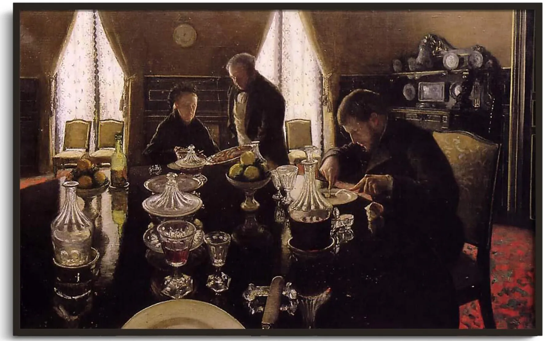 Galerie Mont The lunch - Gustave Caillebotte^ Caillebotte