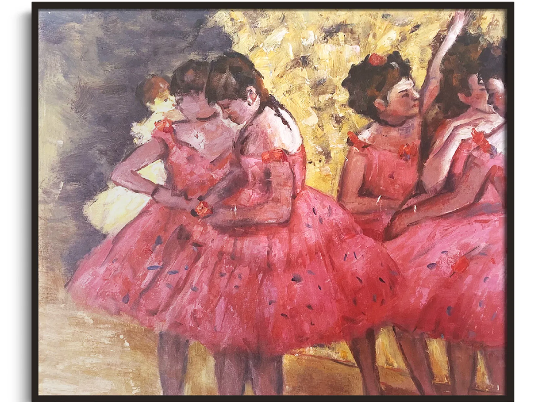 Galerie Mont The Pink Dancers, Before the Ballet - Edgar Degas^ Degas