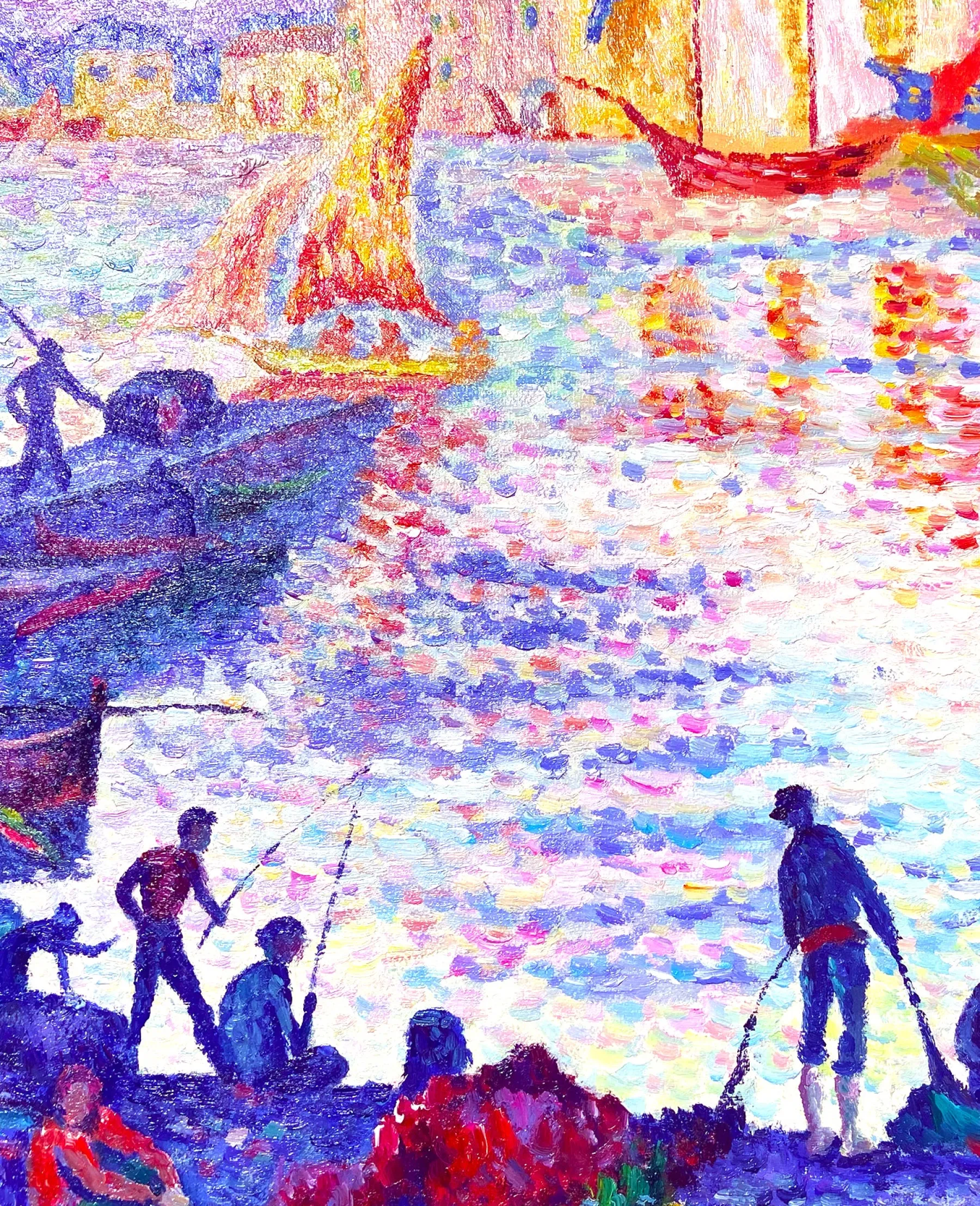 the_port_of_sainttropez__paul_signac_5.webp Galerie Mont The Port of Saint-Tropez - Paul Signac^ Signac