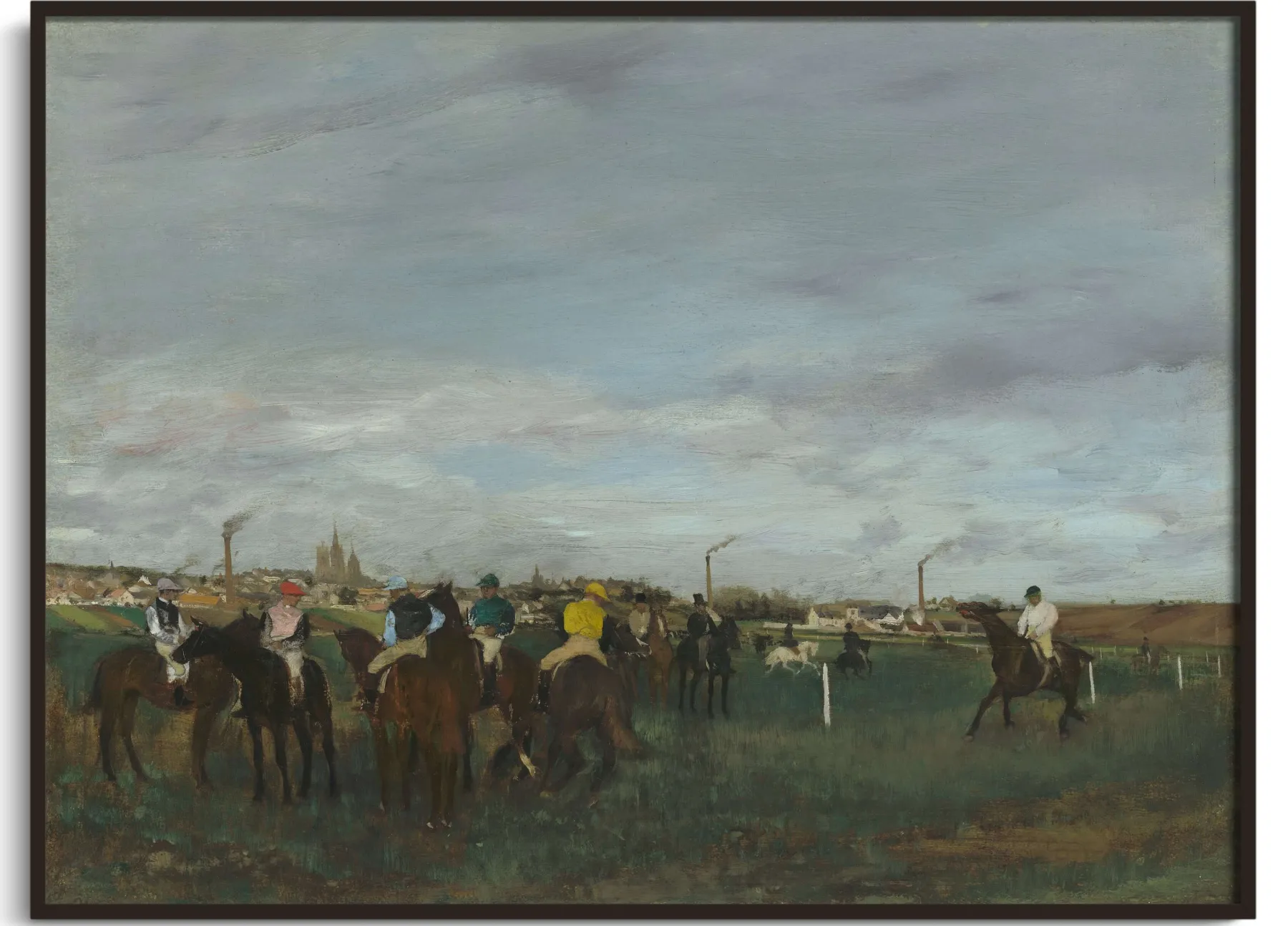 Galerie Mont The Races - Edgar Degas^ Degas