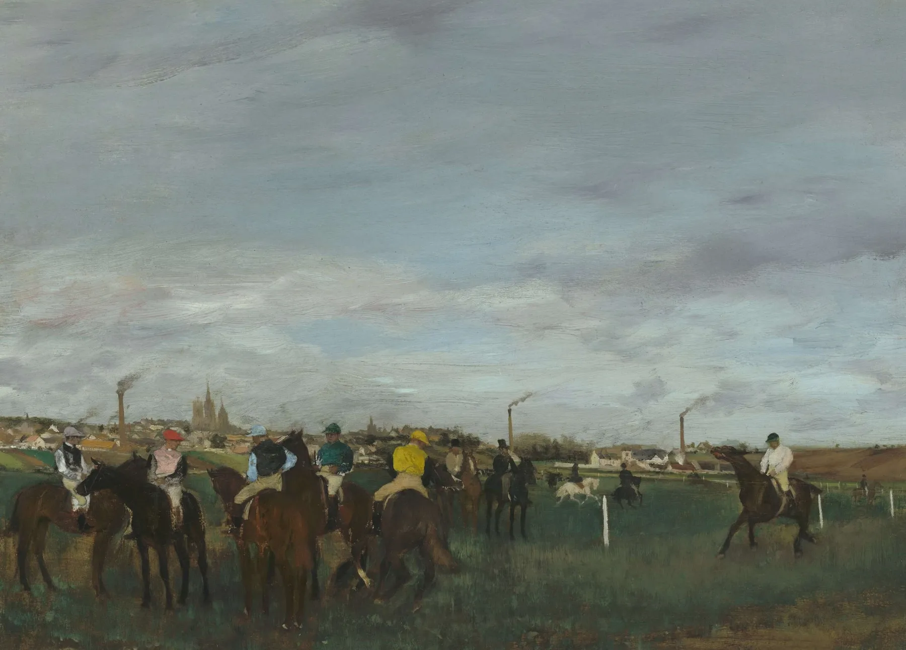 Galerie Mont The Races - Edgar Degas^ Degas