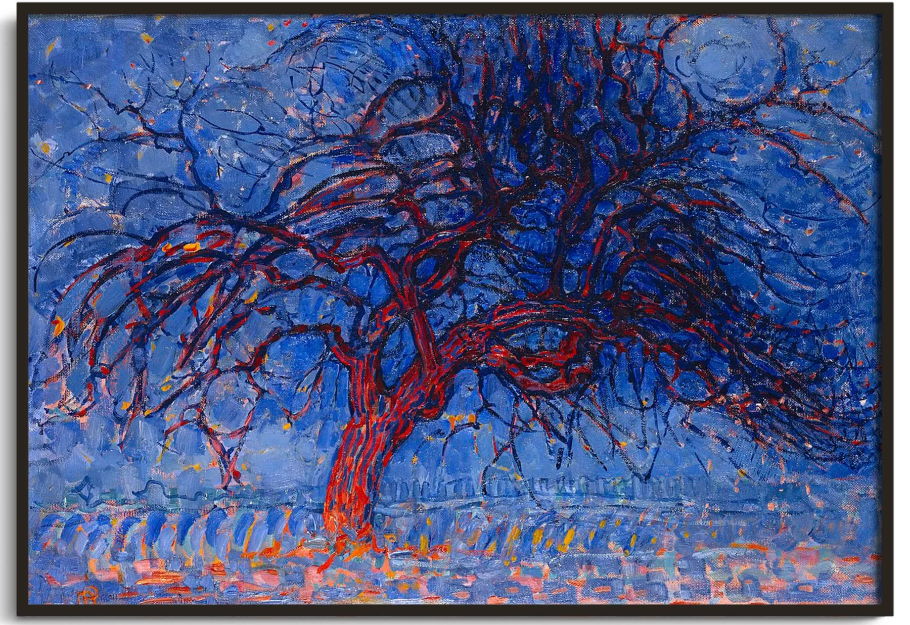 Galerie Mont The red tree - Piet Mondrian^ Mondrian