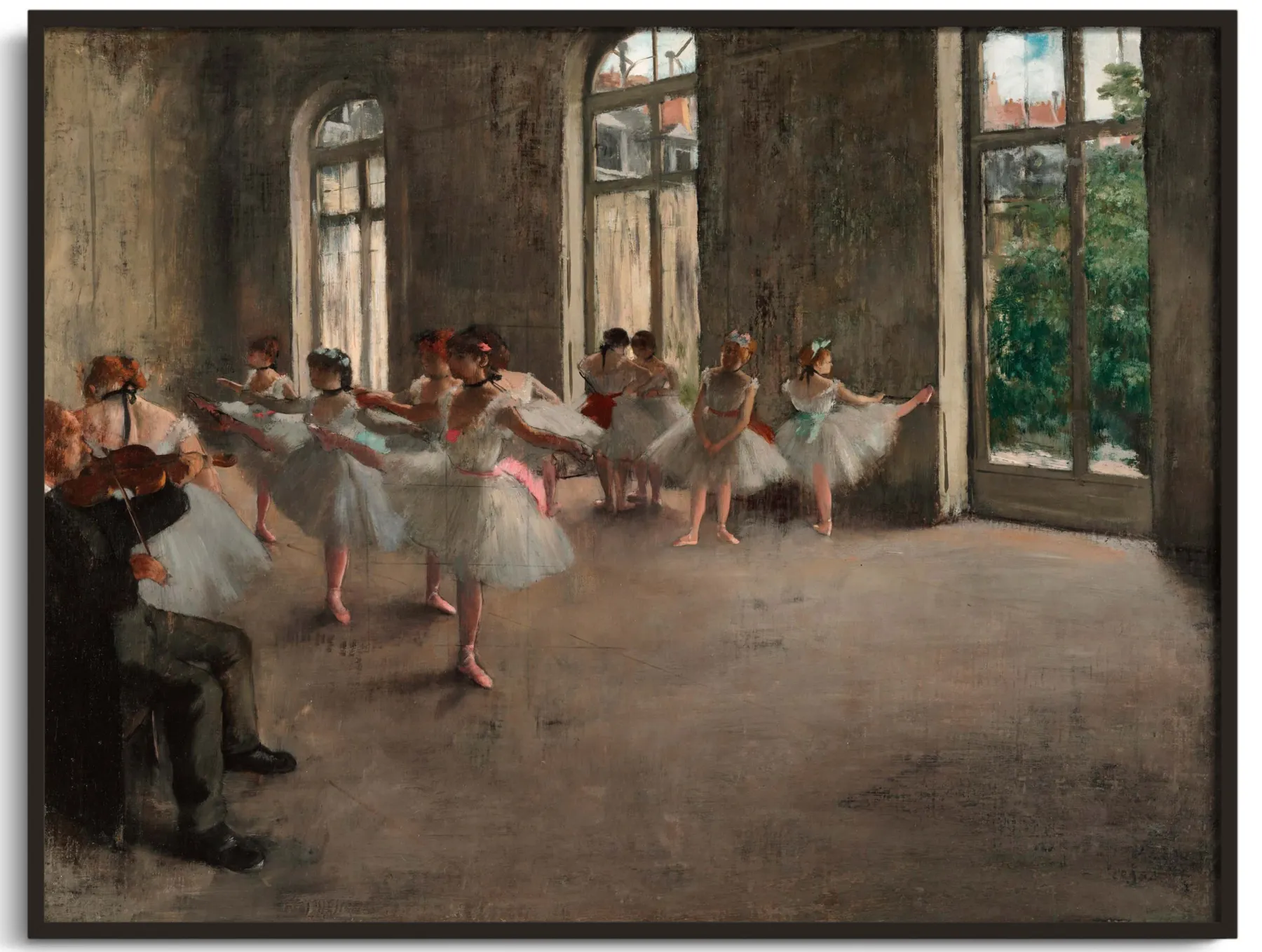 Galerie Mont The Rehearsal - Edgar Degas^ Degas