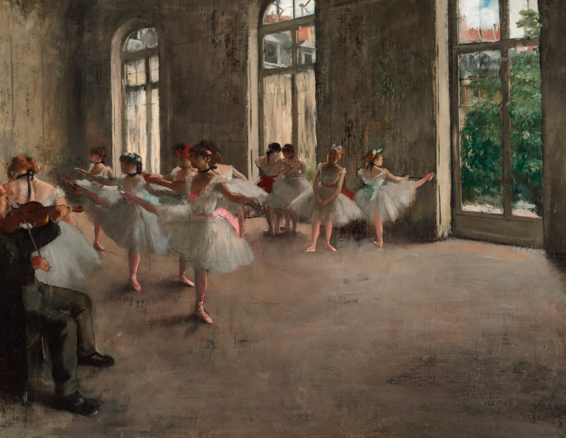 Galerie Mont The Rehearsal - Edgar Degas^ Degas