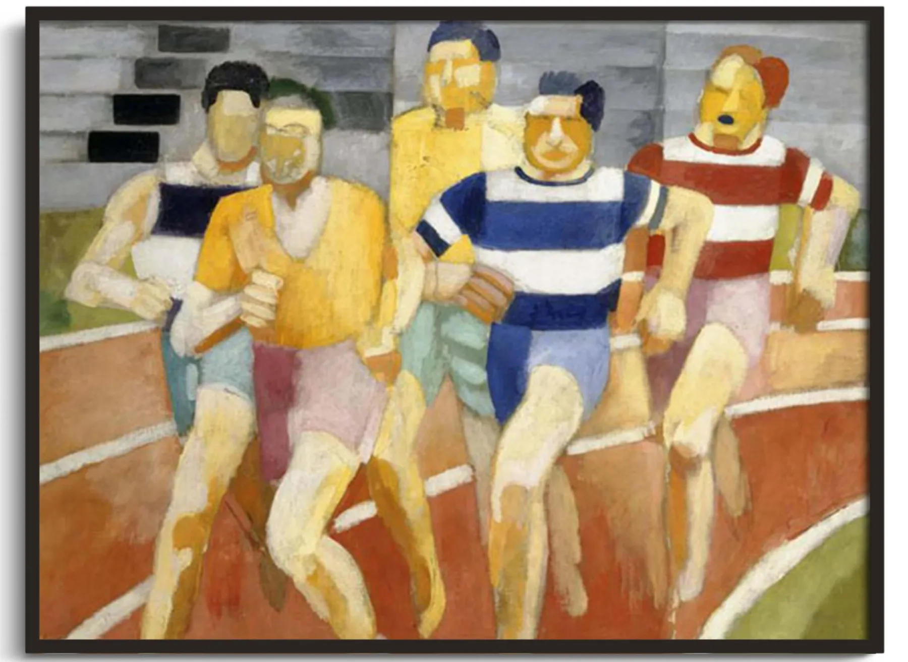 Galerie Mont The Runners - Robert Delaunay^ Delaunay