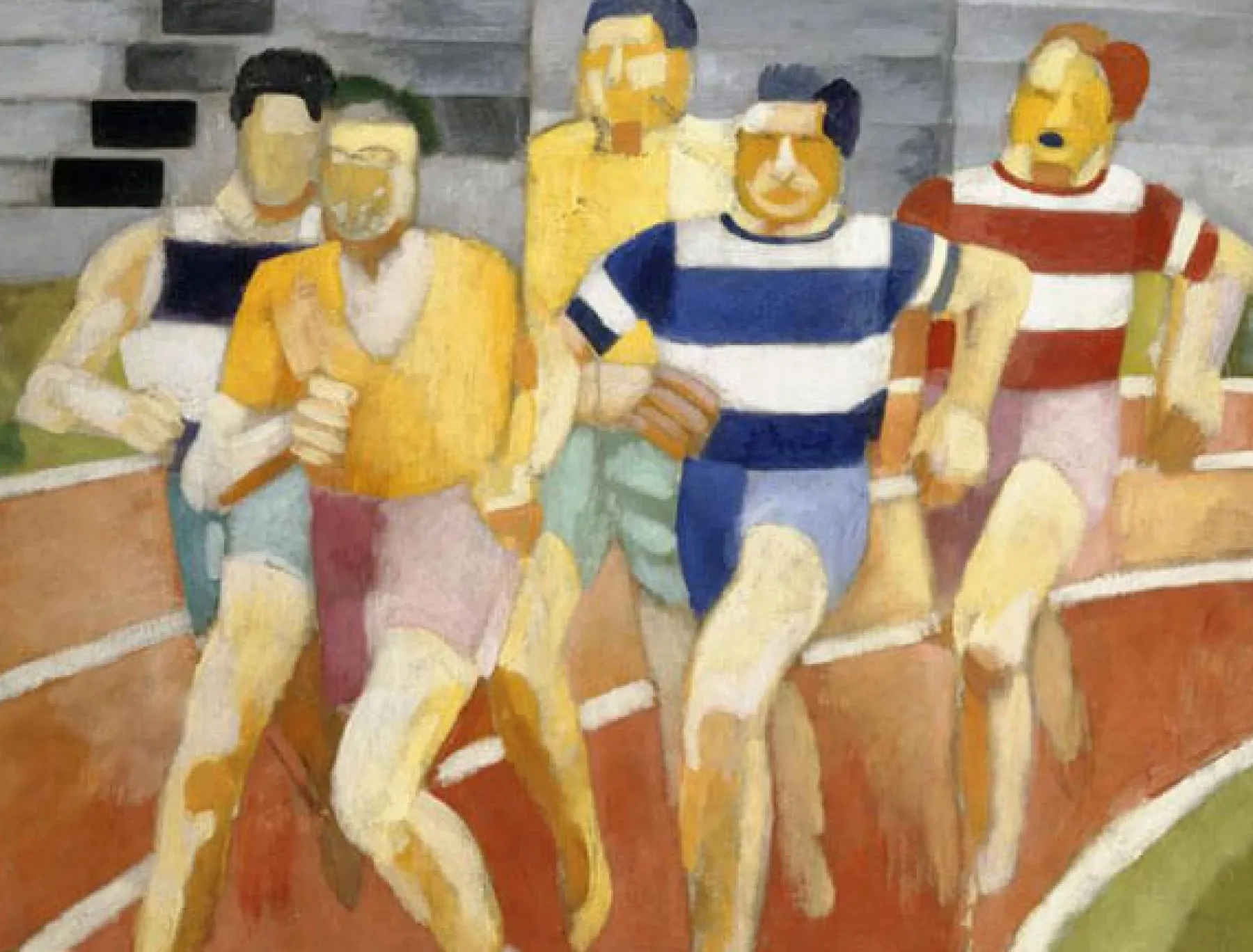 Galerie Mont The Runners - Robert Delaunay^ Delaunay