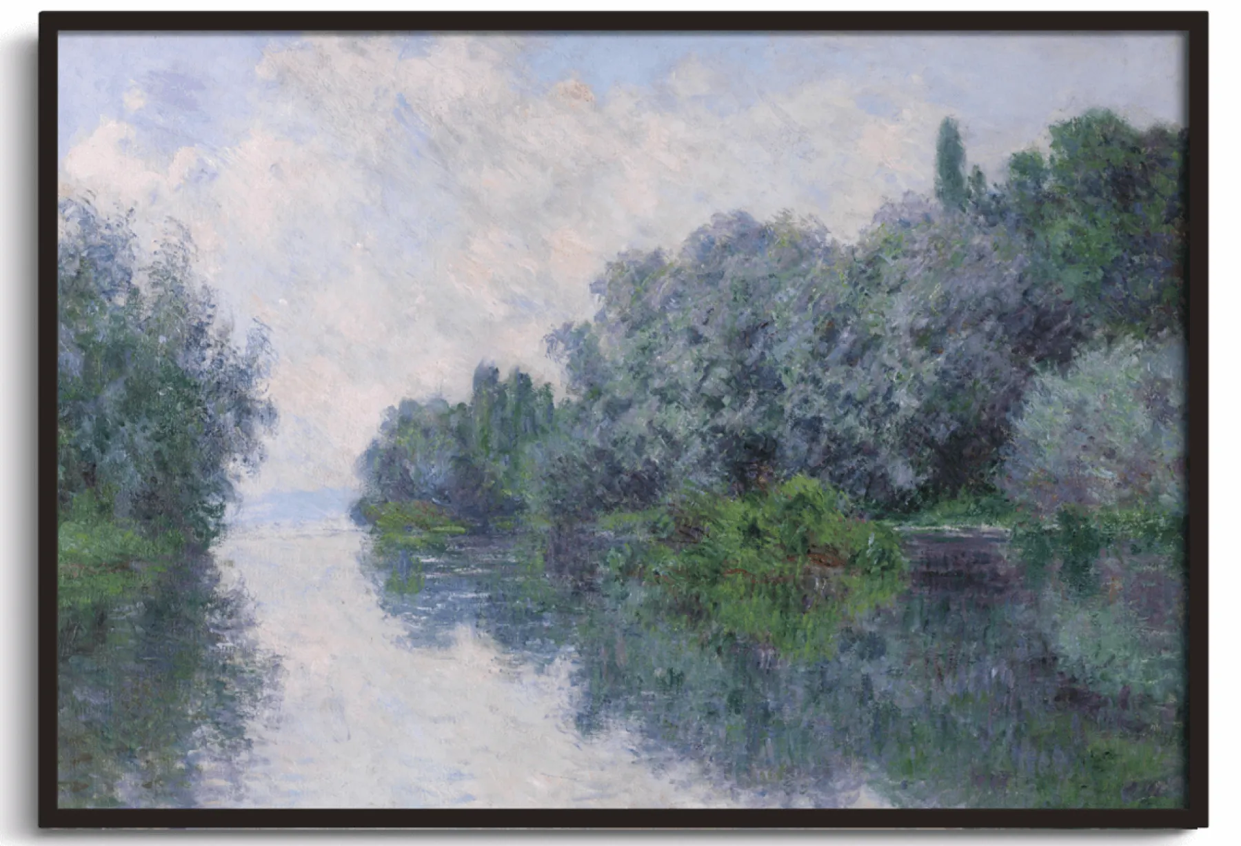 Galerie Mont The Seine at Giverny - Claude Monet^ Monet