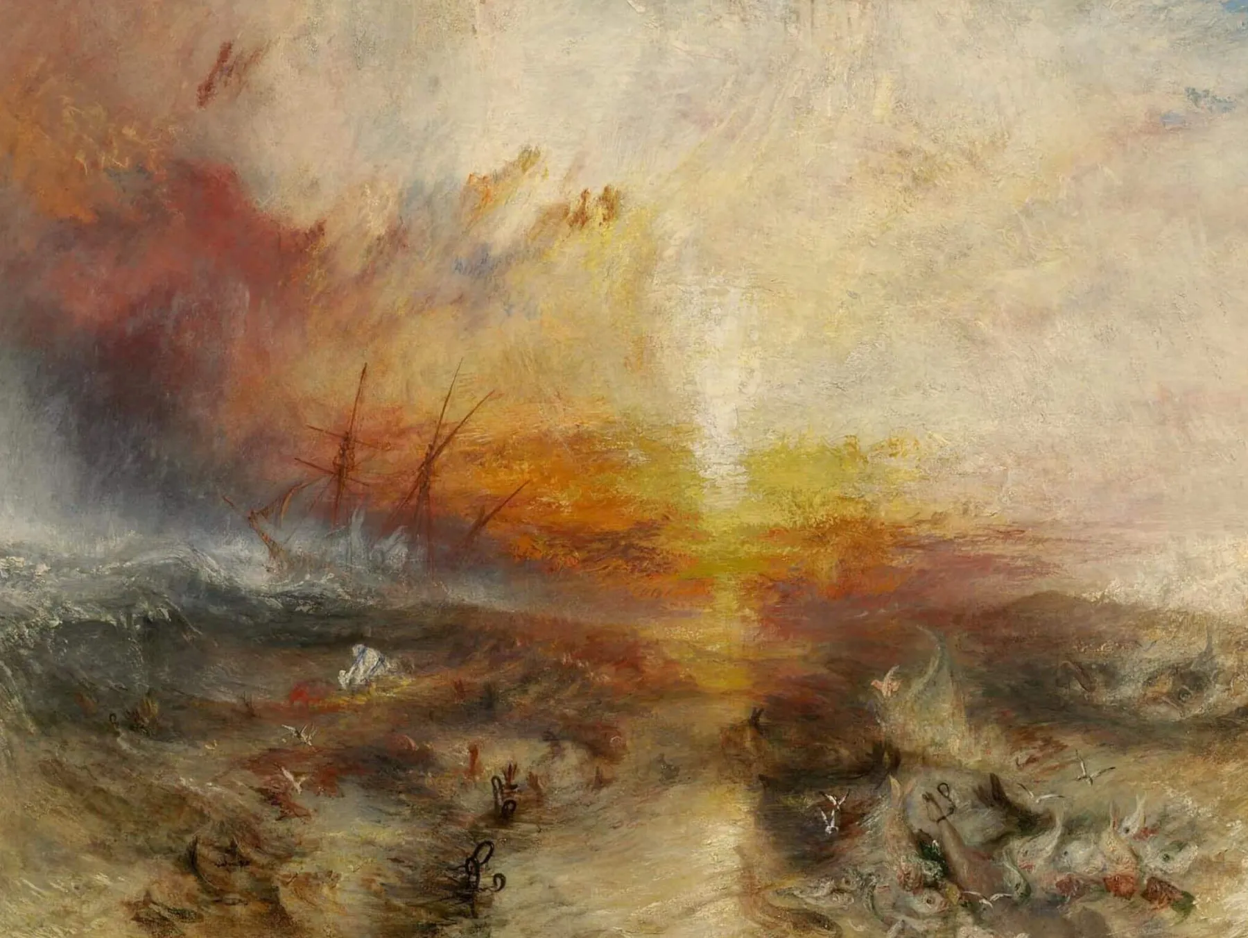 Galerie Mont The Slave Ship - William Turner^ Turner