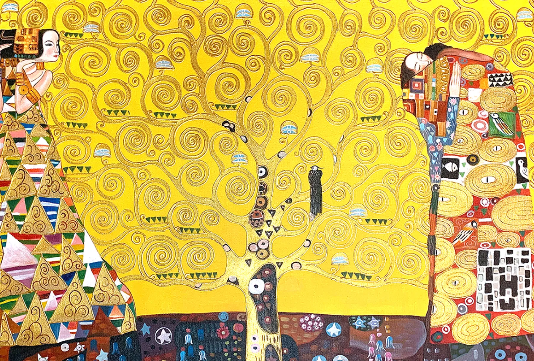 Galerie Mont The Tree of life - Gustav Klimt^ Klimt