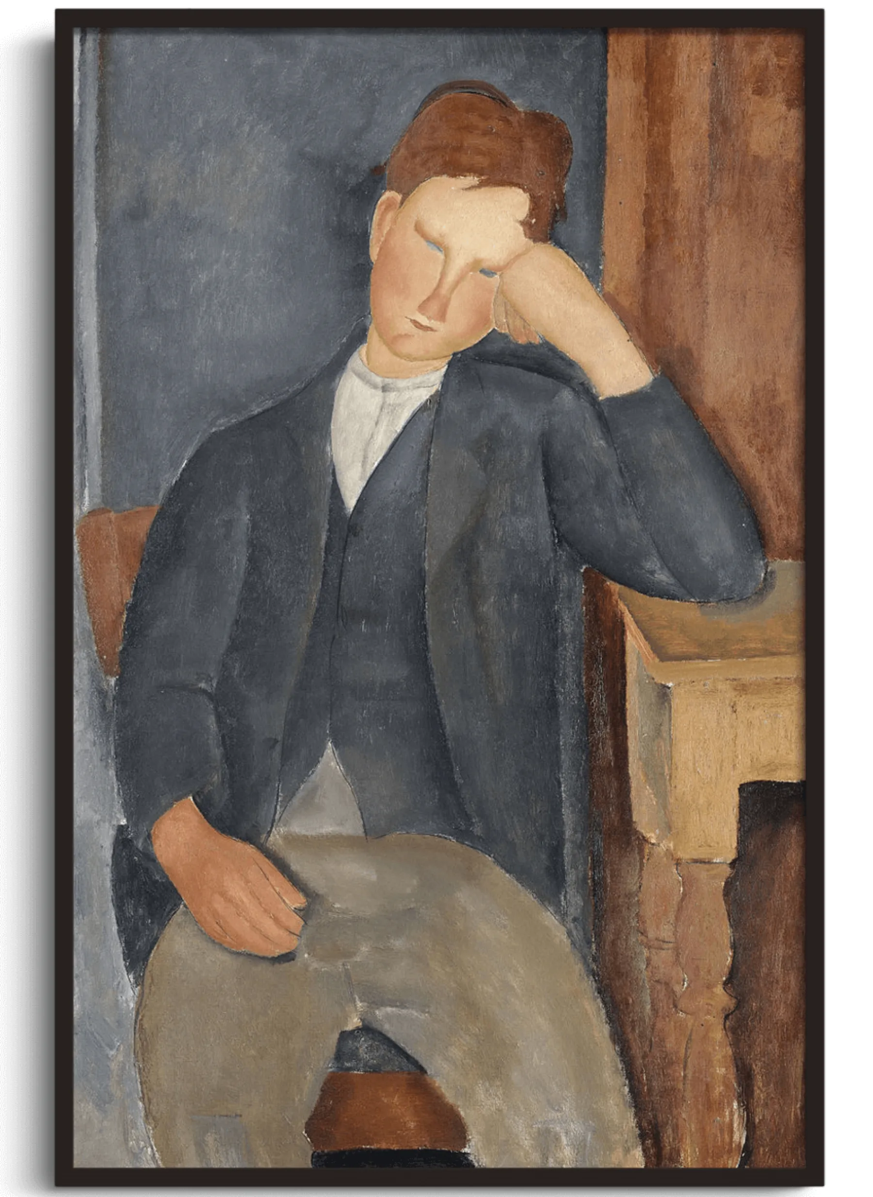 Galerie Mont The Young Apprentice - Amedeo Modigliani^ Modigliani