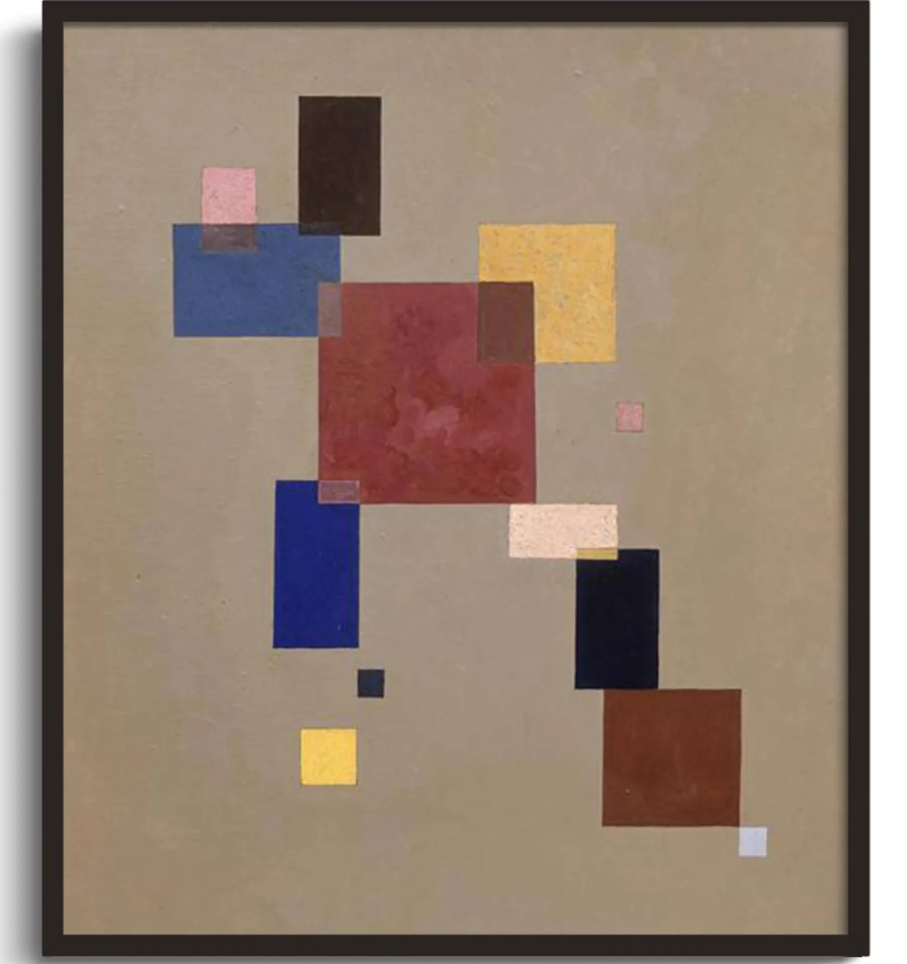 Galerie Mont Thirteen rectangles - Vassily Kandinsky^ Kandinsky