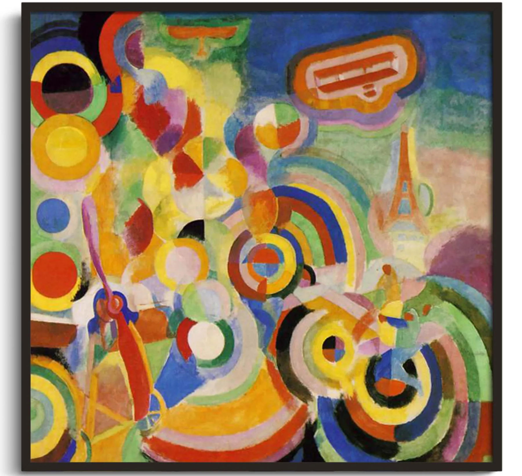 Galerie Mont Tribute to Blériot - Robert Delaunay^ Delaunay