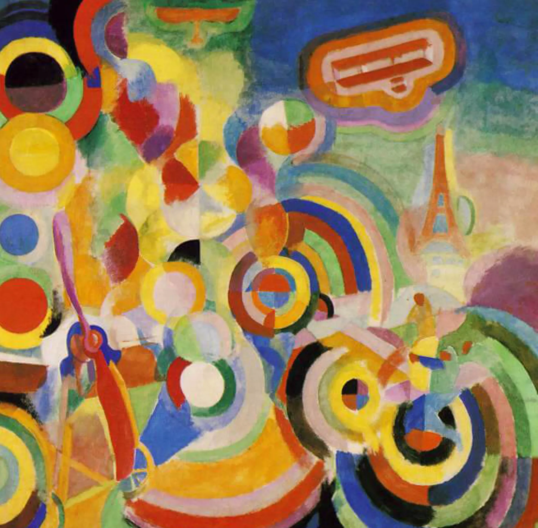 Galerie Mont Tribute to Blériot - Robert Delaunay^ Delaunay