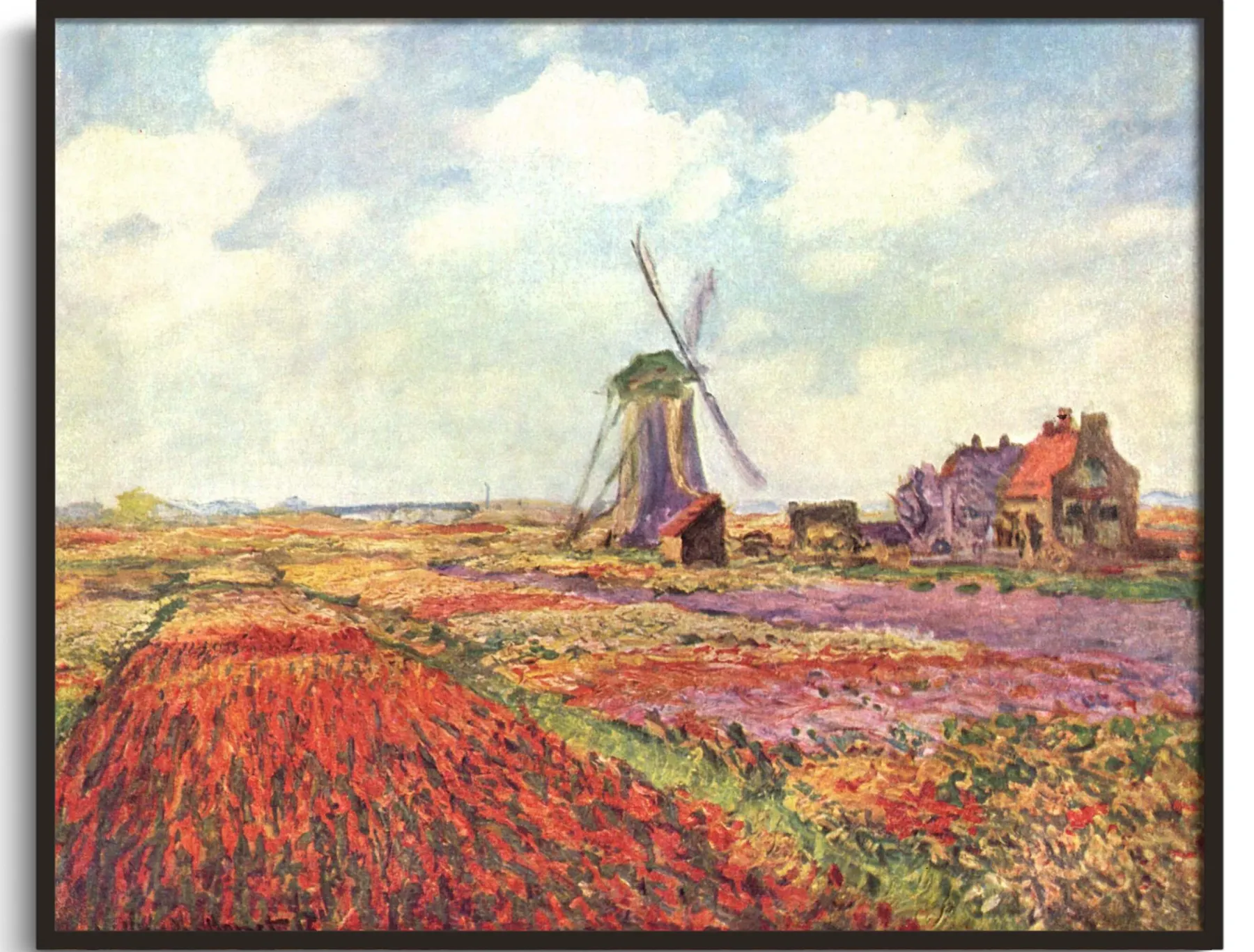 Galerie Mont Tulip fields in Holland - Claude Monet^ Monet