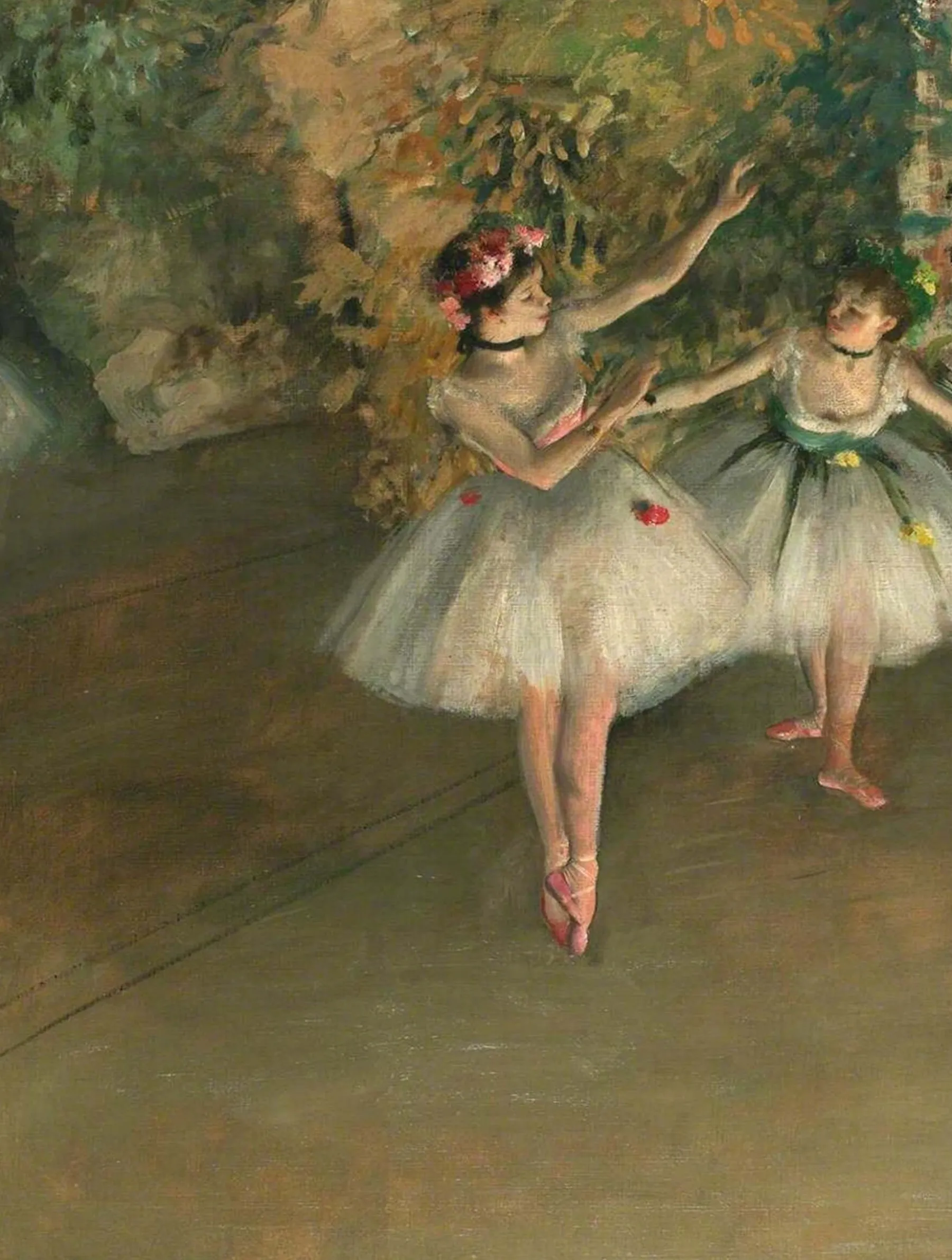 Galerie Mont Two Dancers on Stage - Edgar Degas^ Degas