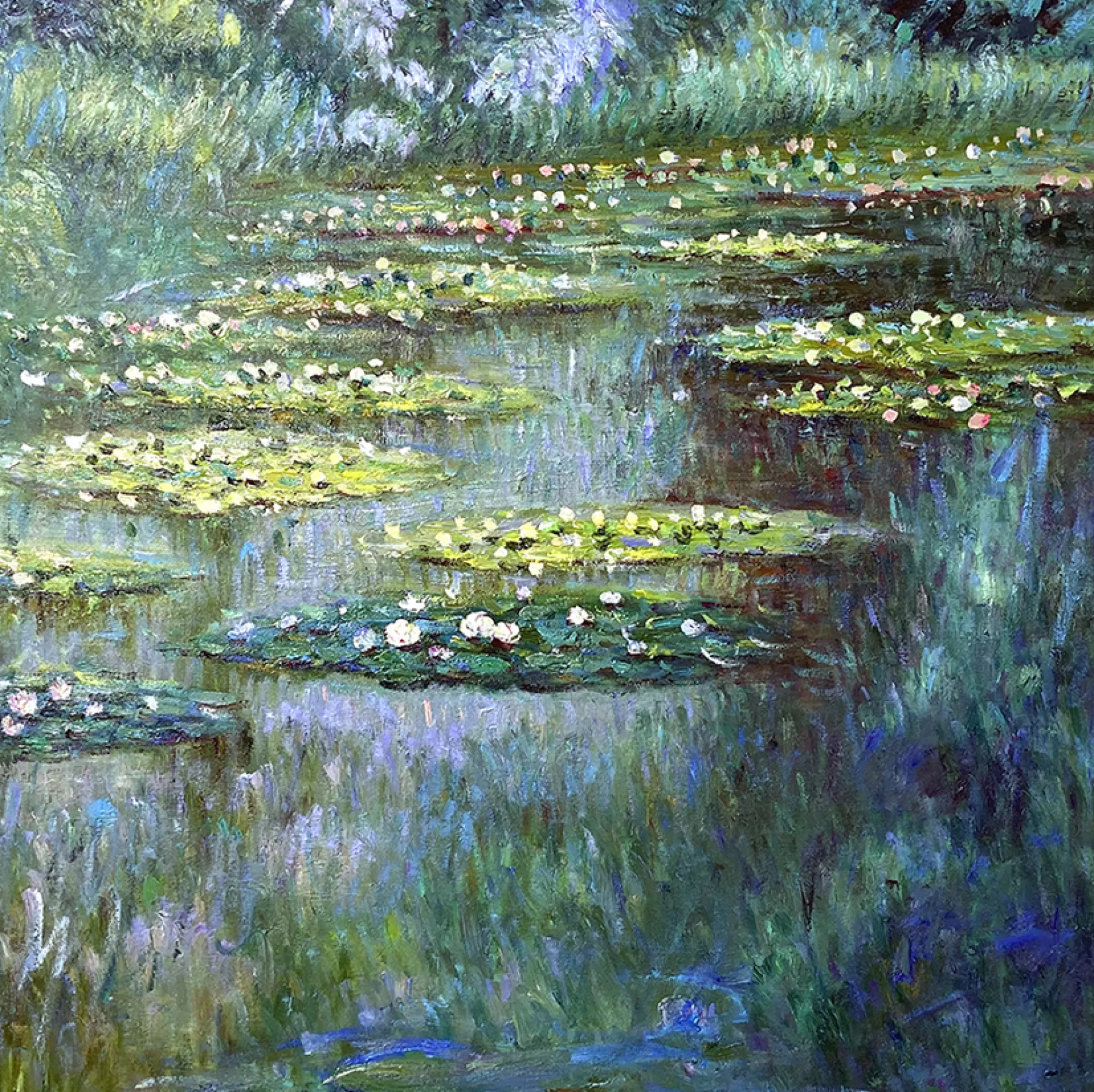 Galerie Mont Water Lilies I - Claude Monet^ Monet