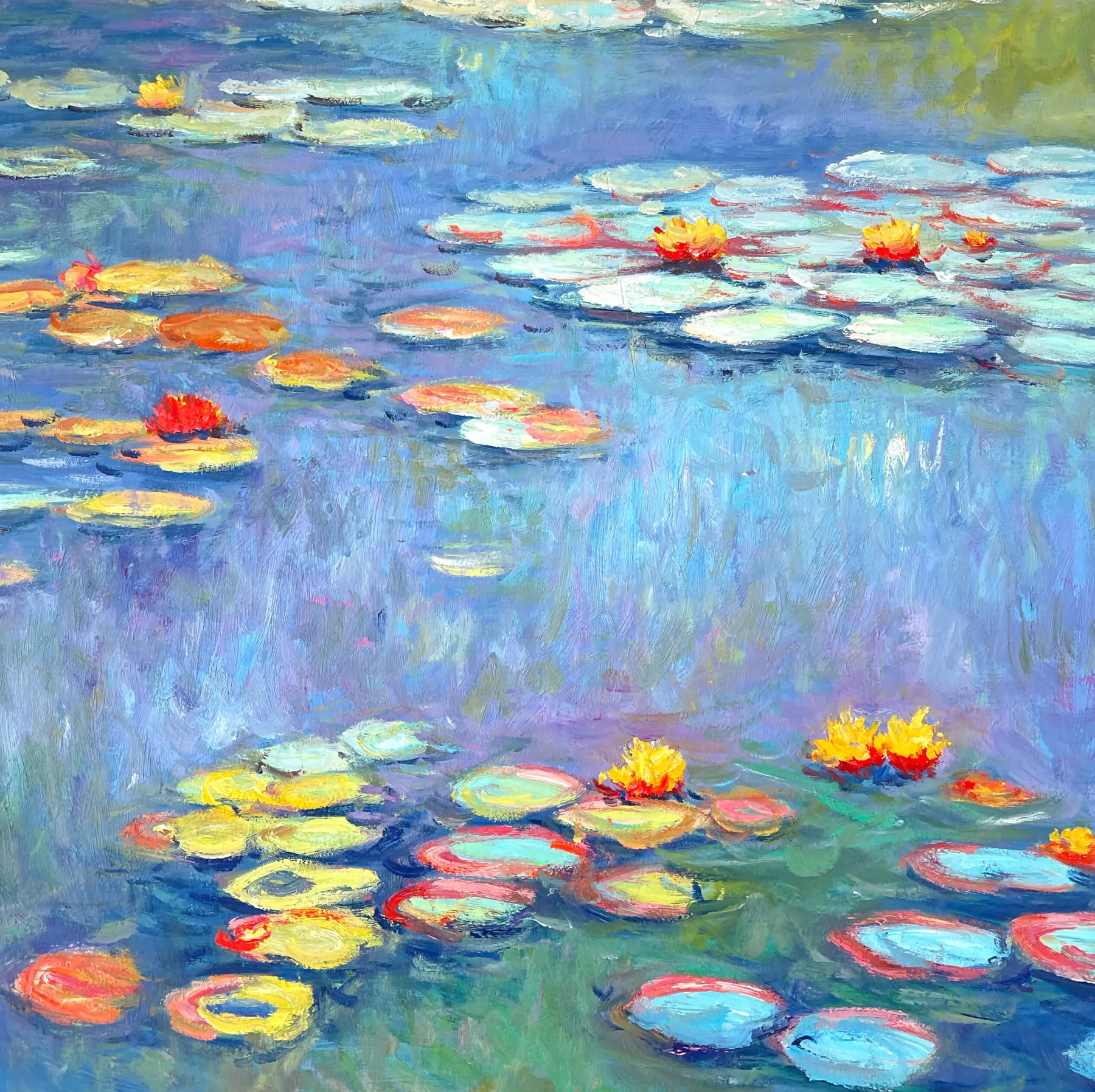 Galerie Mont Water Lilies VII - Claude Monet^ Monet