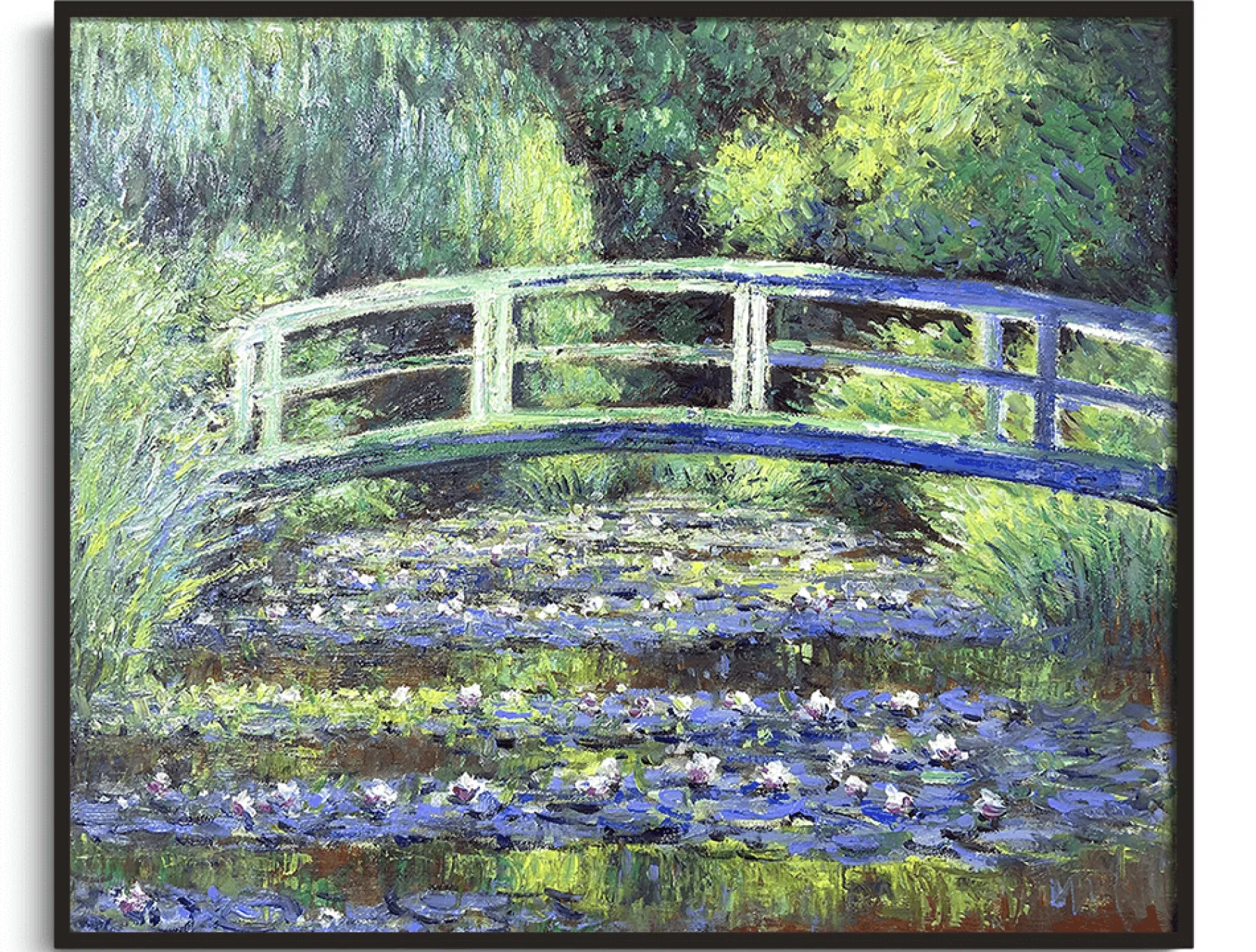 Galerie Mont Waterlily pond, green harmony - Claude Monet^ Monet