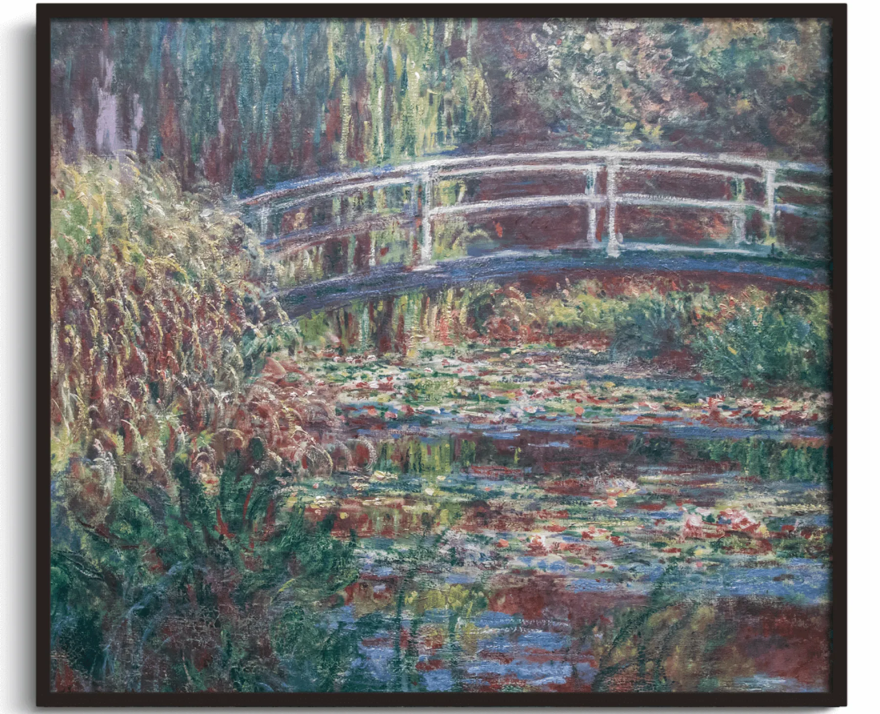 Galerie Mont Waterlily pond, pink harmony - Claude Monet^ Monet