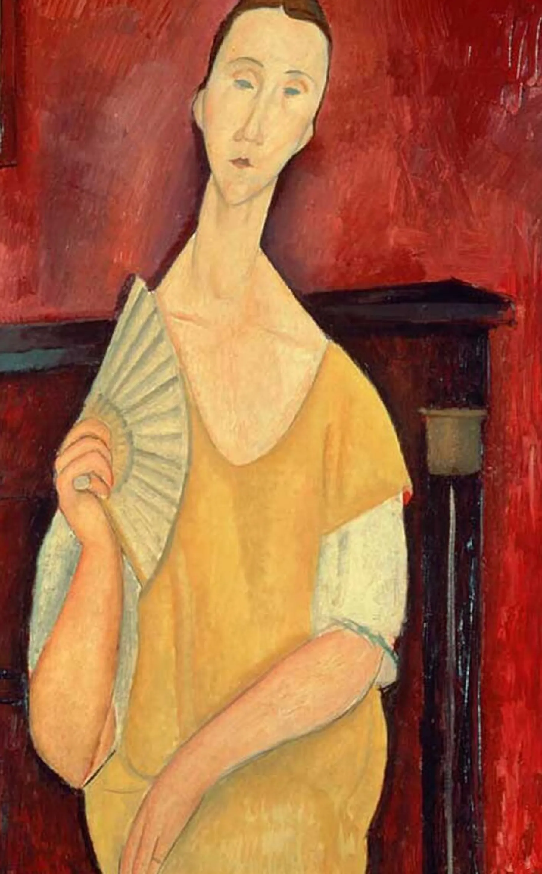 woman_with_a_fan__amedeo_modigliani_2.webp Galerie Mont Woman with a fan - Amedeo Modigliani^ Modigliani