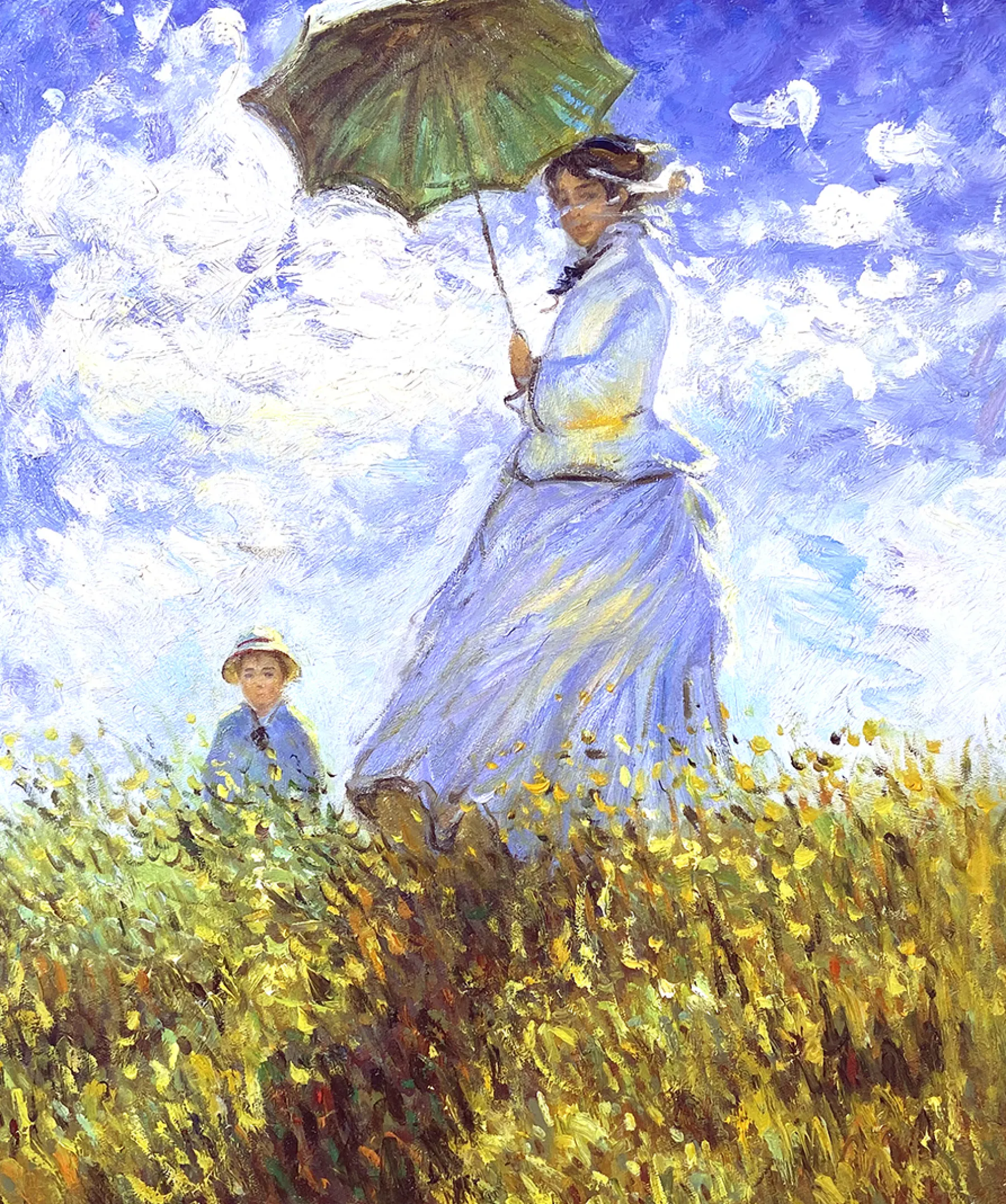 Galerie Mont Woman with a Parasol - Claude Monet^ Monet