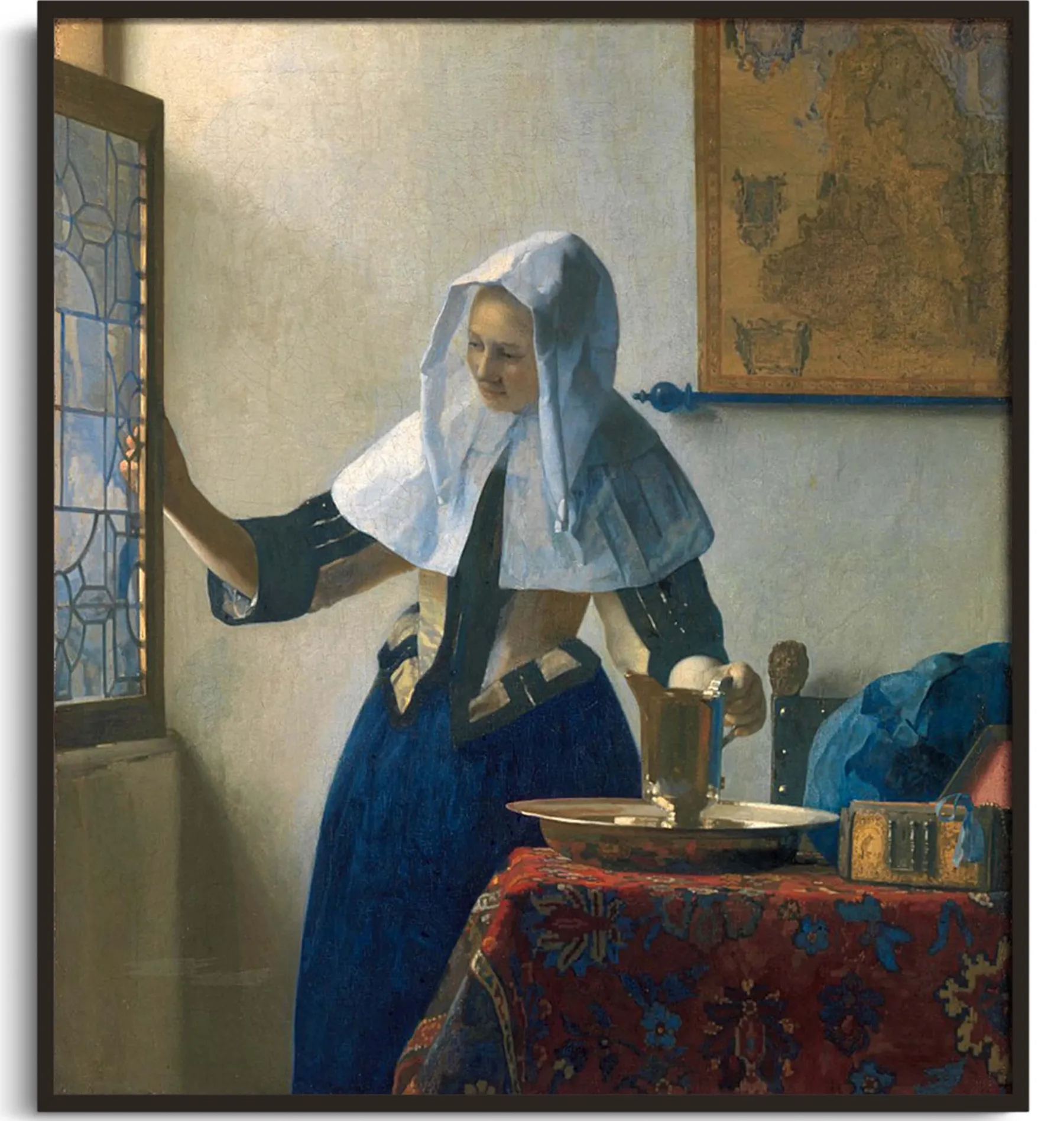 Galerie Mont Woman with a Water Jug - Johannes Vermeer^ Vermeer