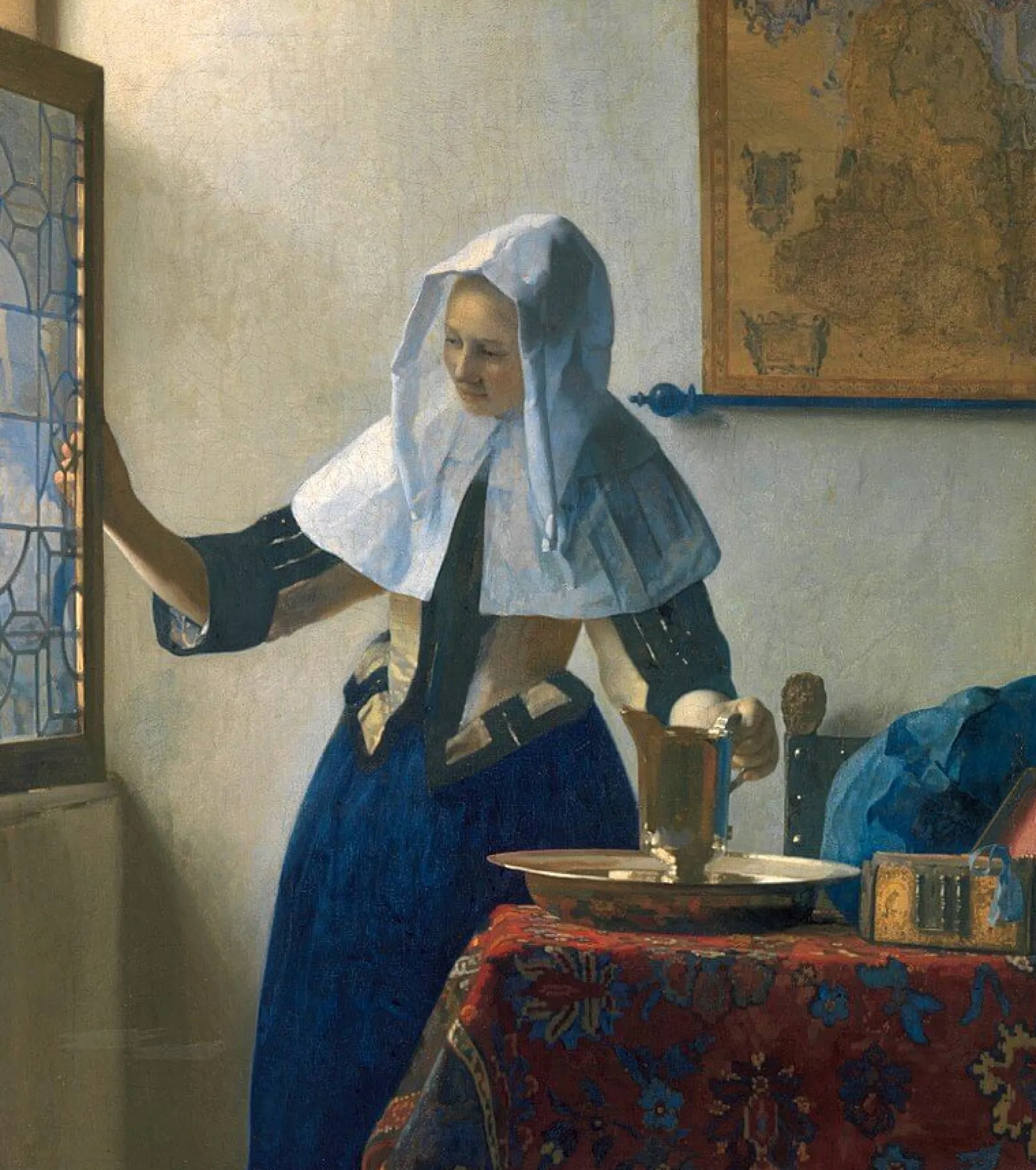 Galerie Mont Woman with a Water Jug - Johannes Vermeer^ Vermeer