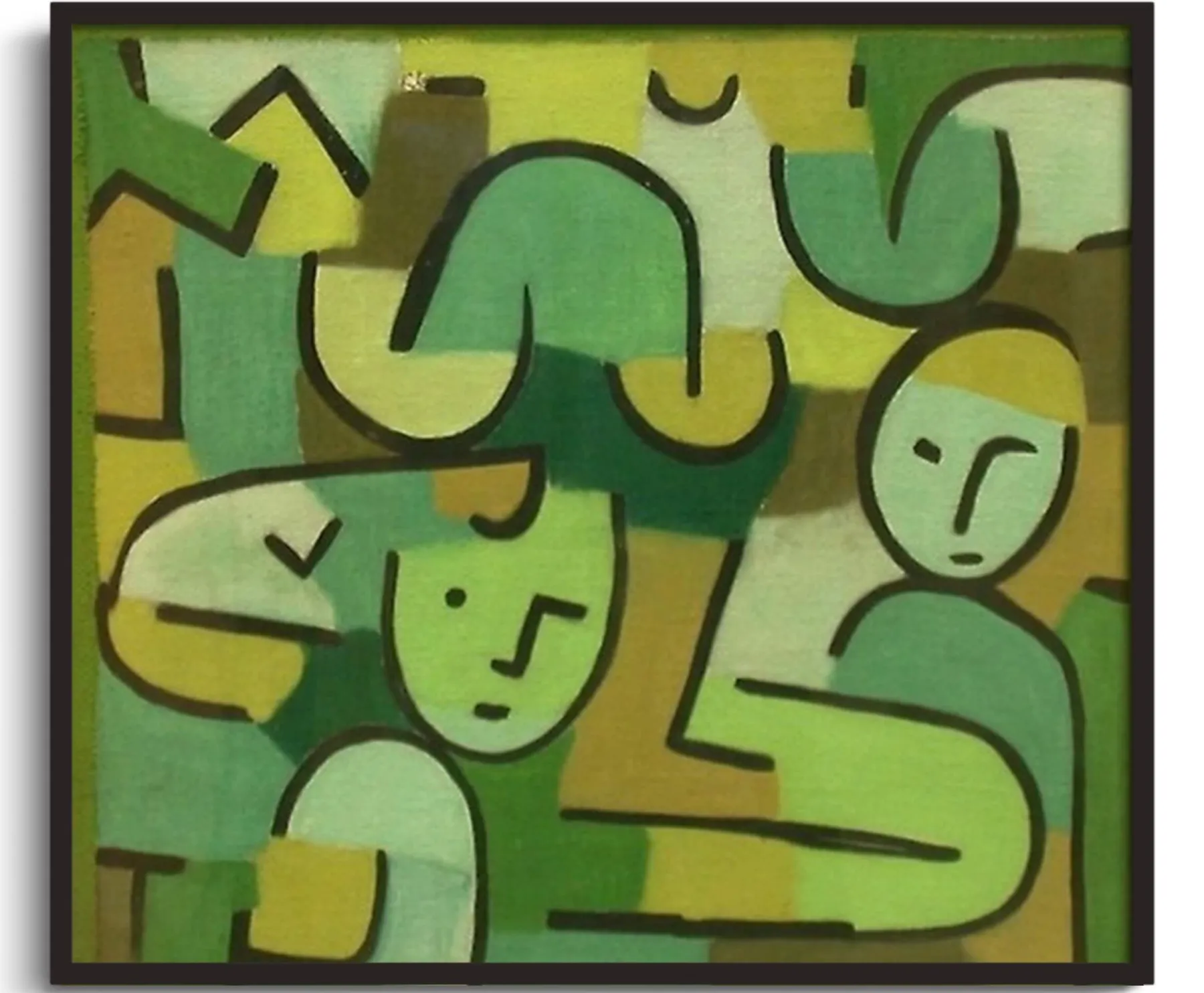 Galerie Mont Women harvesting - Paul Klee^ Klee