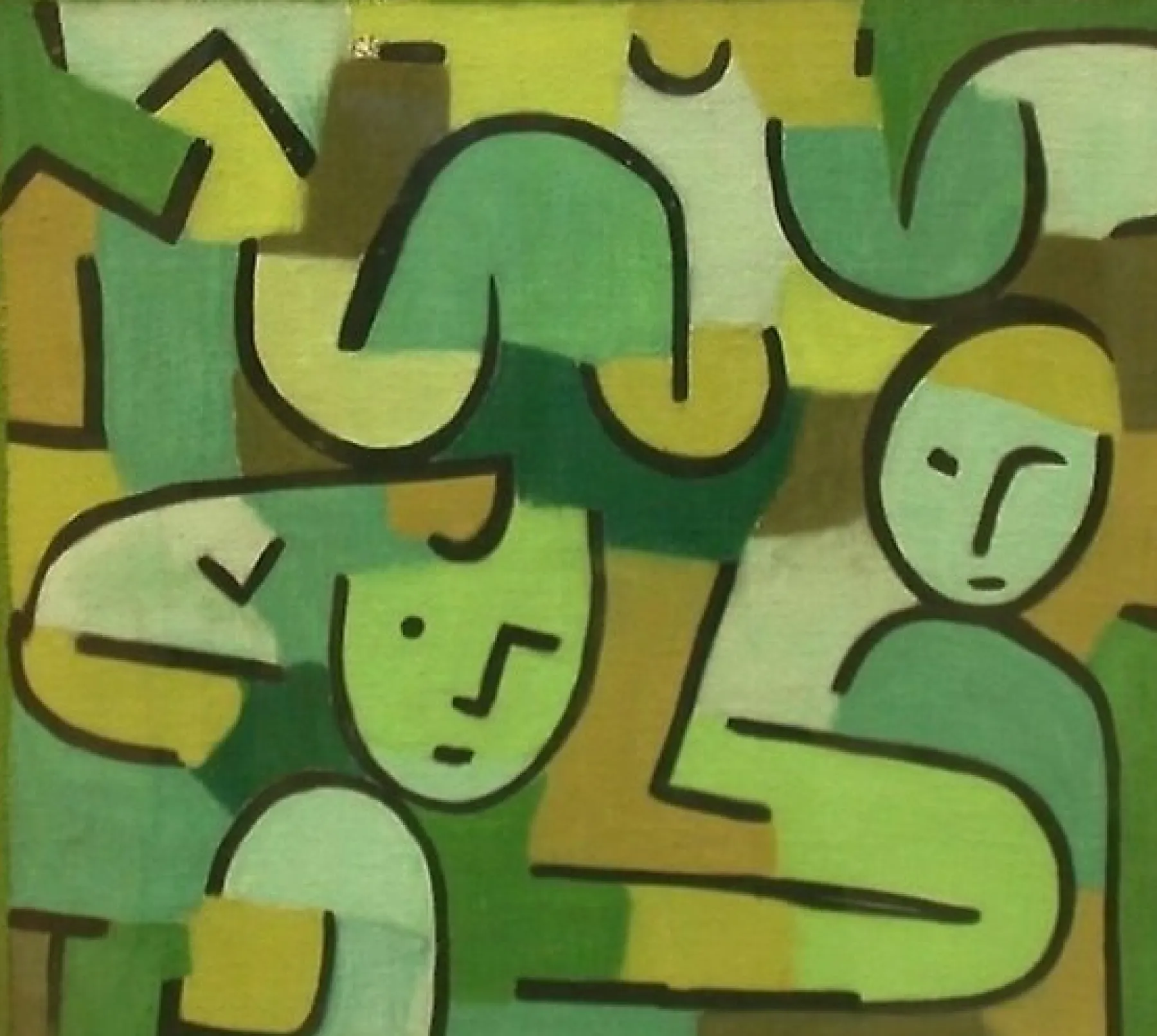 Galerie Mont Women harvesting - Paul Klee^ Klee